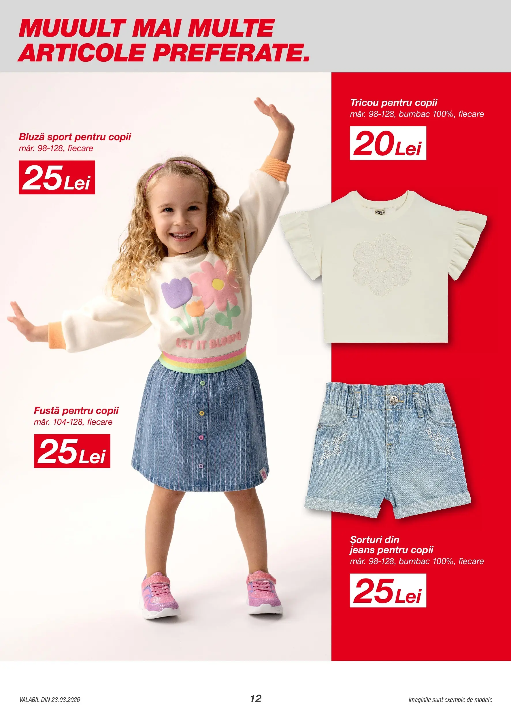Catalog Kik 23 - 28 Martie 2026 | Pagina 12 | Produse: Tricou, Bluză