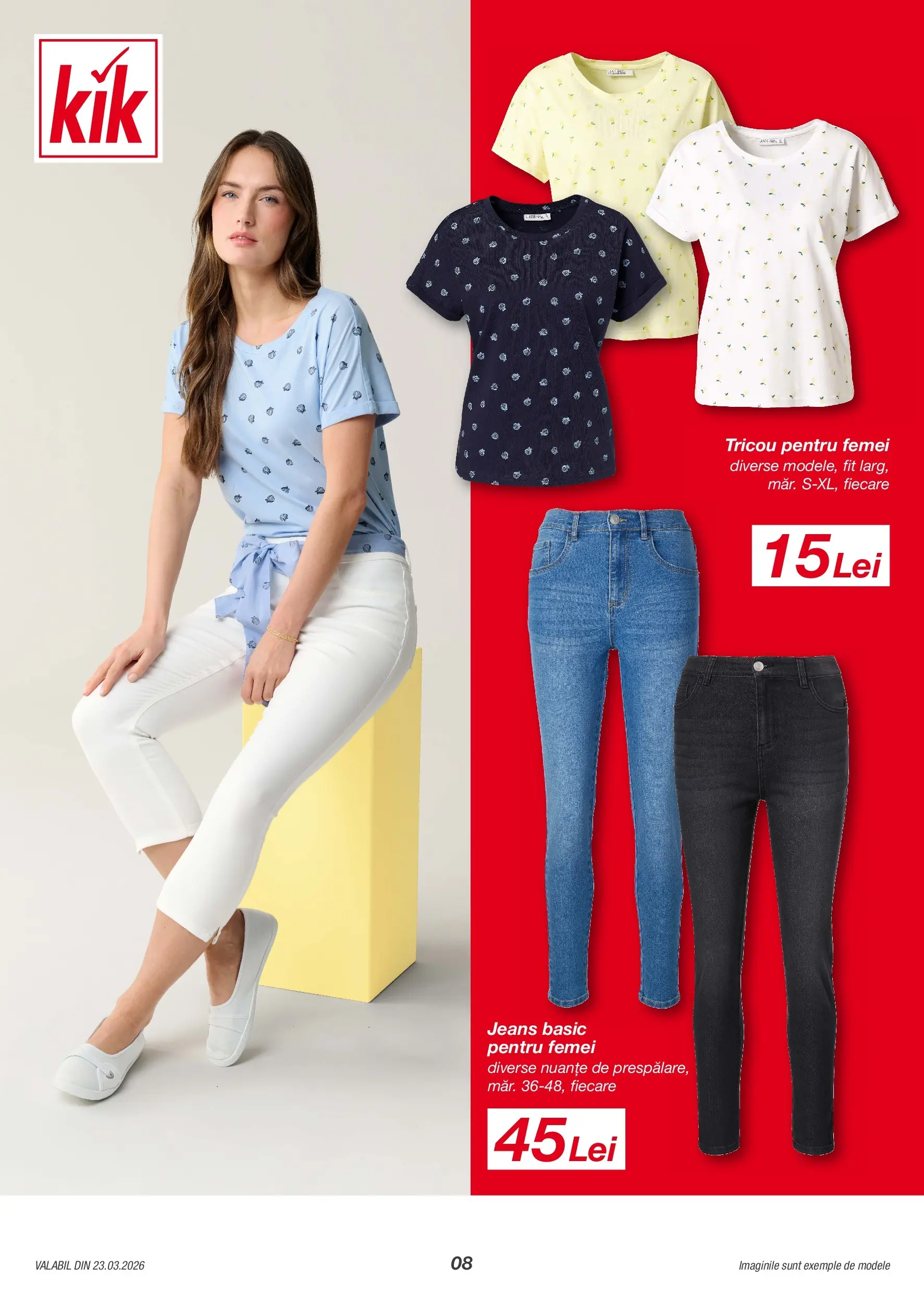 Catalog Kik 23 - 28 Martie 2026 | Pagina 8 | Produse: Tricou