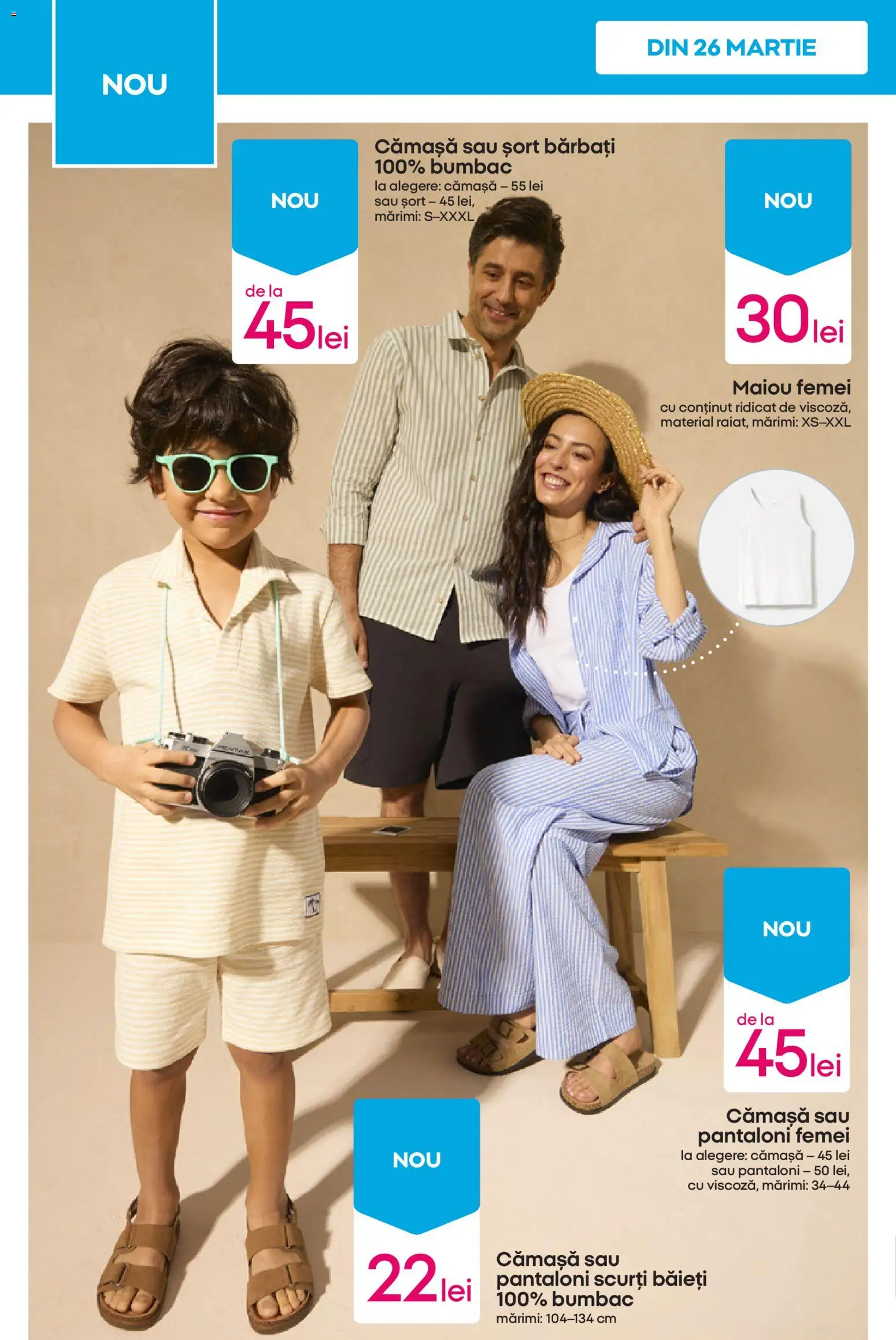 Catalog Pepco 19 - 24 Martie 2026 | Pagina 12 | Produse: Șort, Maiou, Pantaloni, Pantaloni scurți