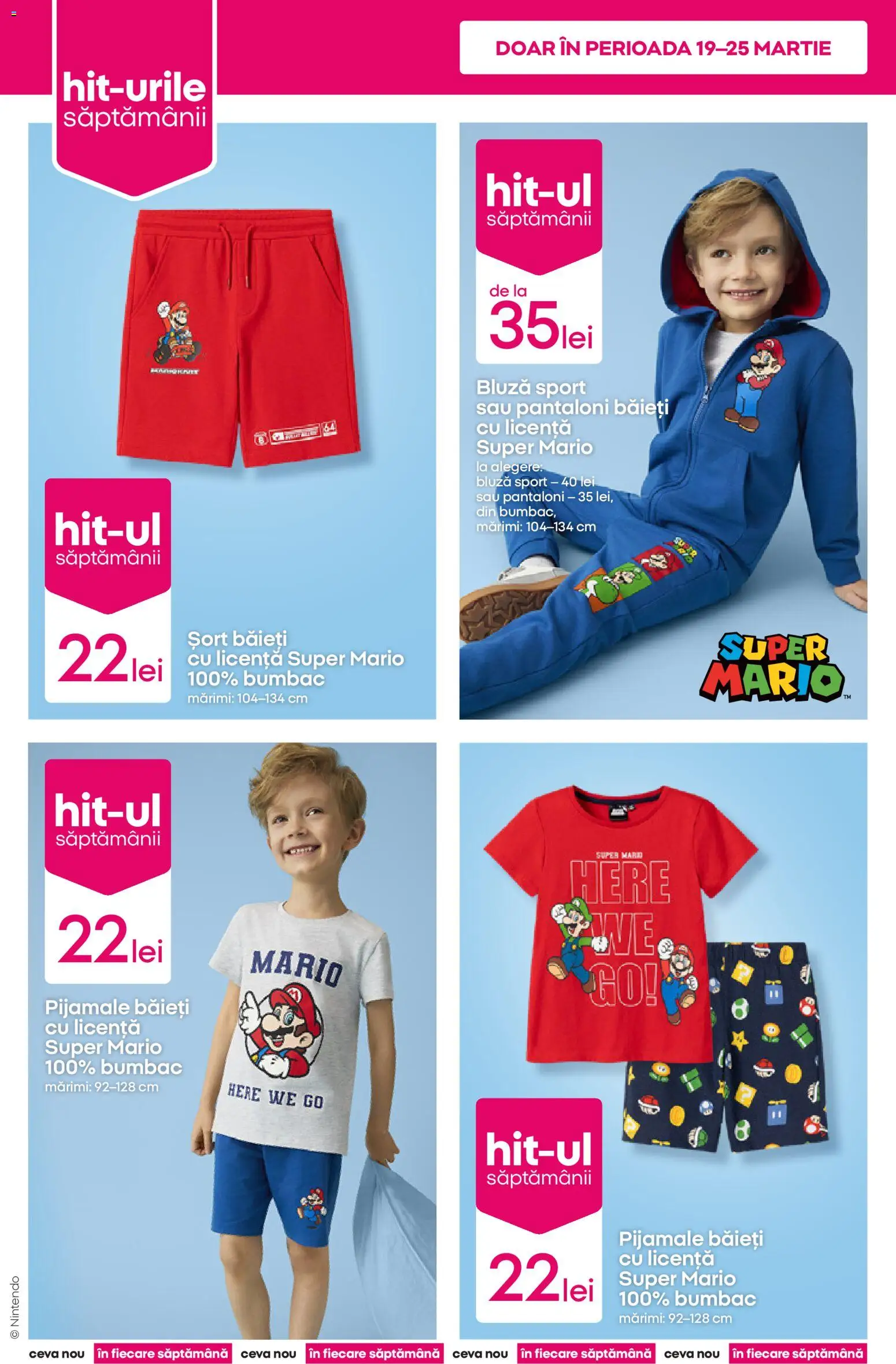 Catalog Pepco 19 - 24 Martie 2026 | Pagina 2 | Produse: Șort, Bluză, Pantaloni, Pijamale
