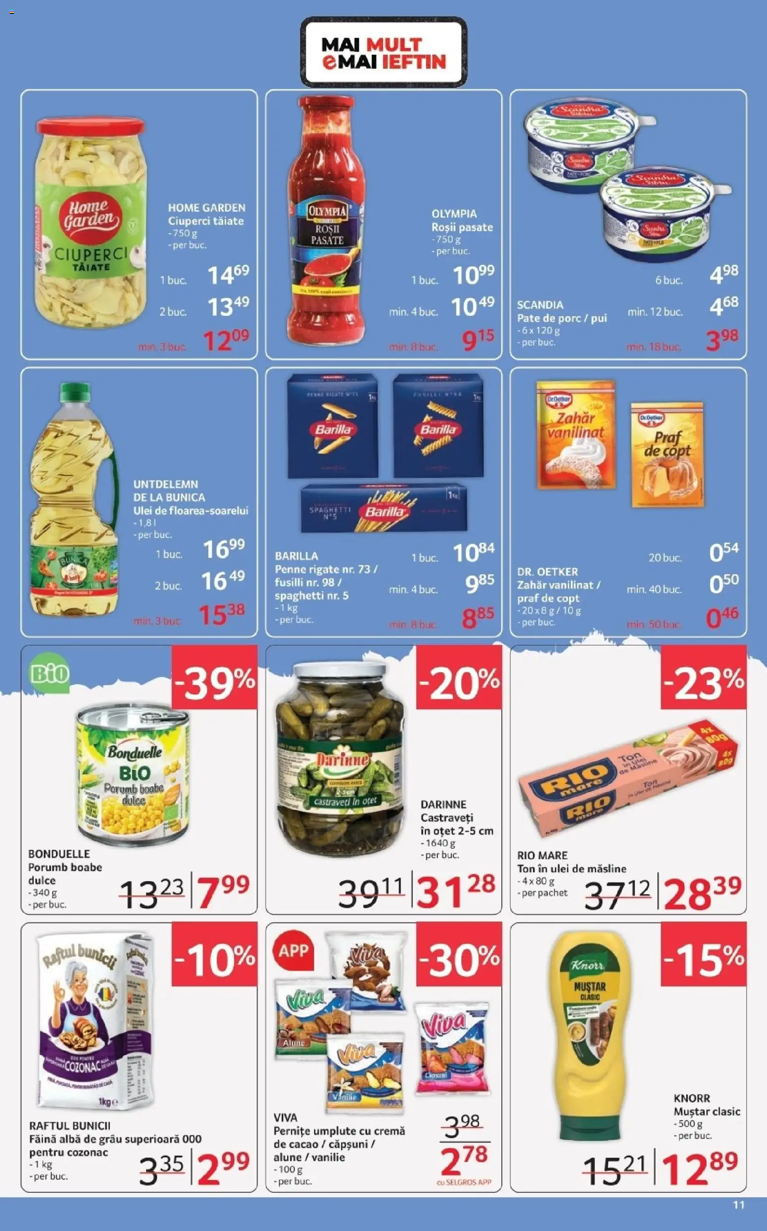 Catalog Selgros 20 Martie - 1 Aprilie 2026 | Pagina 11 | Produse: Ciuperci, Căpșuni, Muștar, Cacao