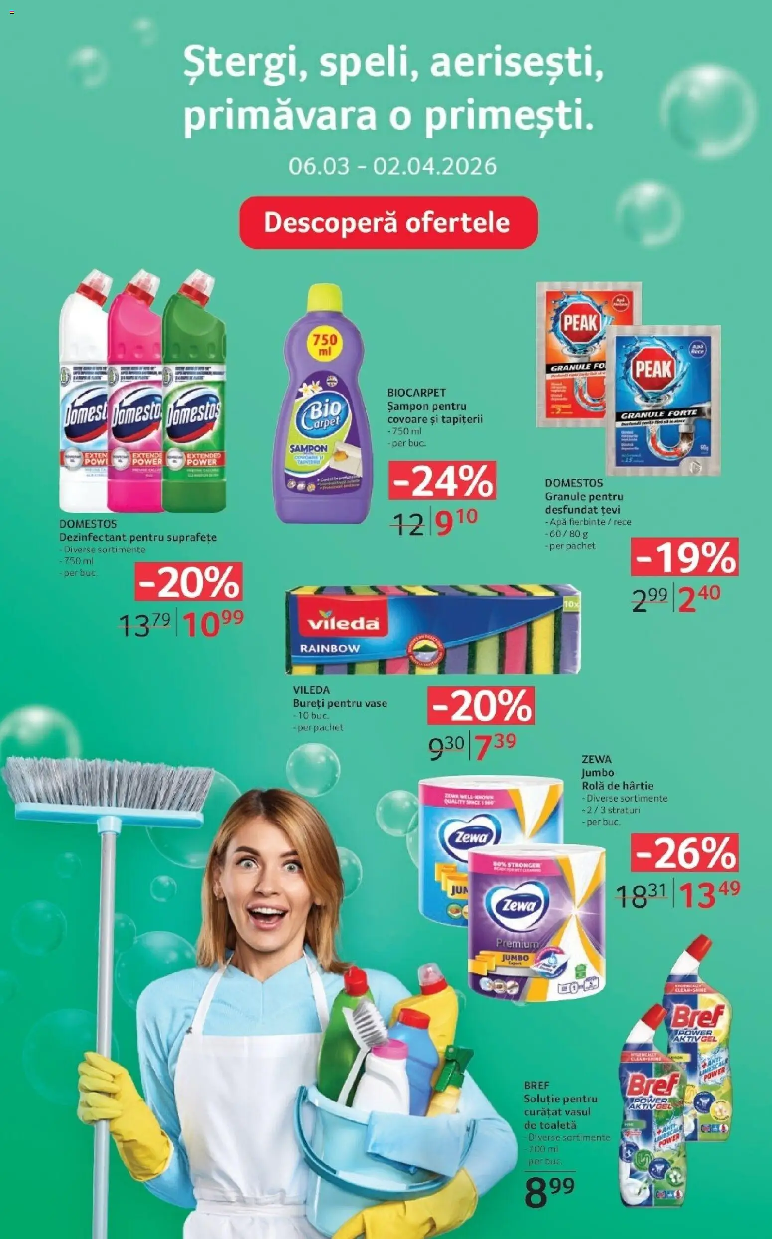 Catalog Selgros 20 Martie - 1 Aprilie 2026 | Pagina 20 | Produse: Toaletă, Șampon, Apă