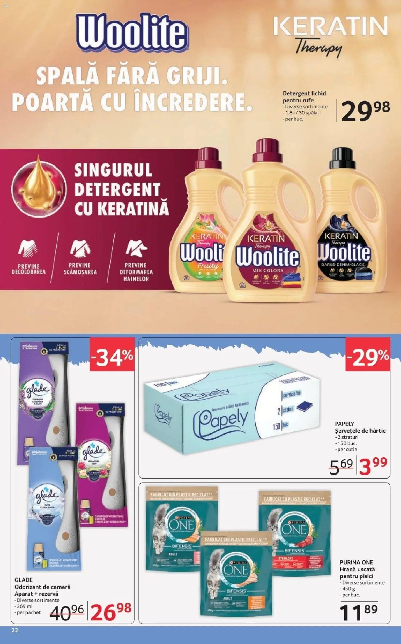Catalog Selgros 20 Martie - 1 Aprilie 2026 | Pagina 22 | Produse: Cameră, Cutie, Detergent