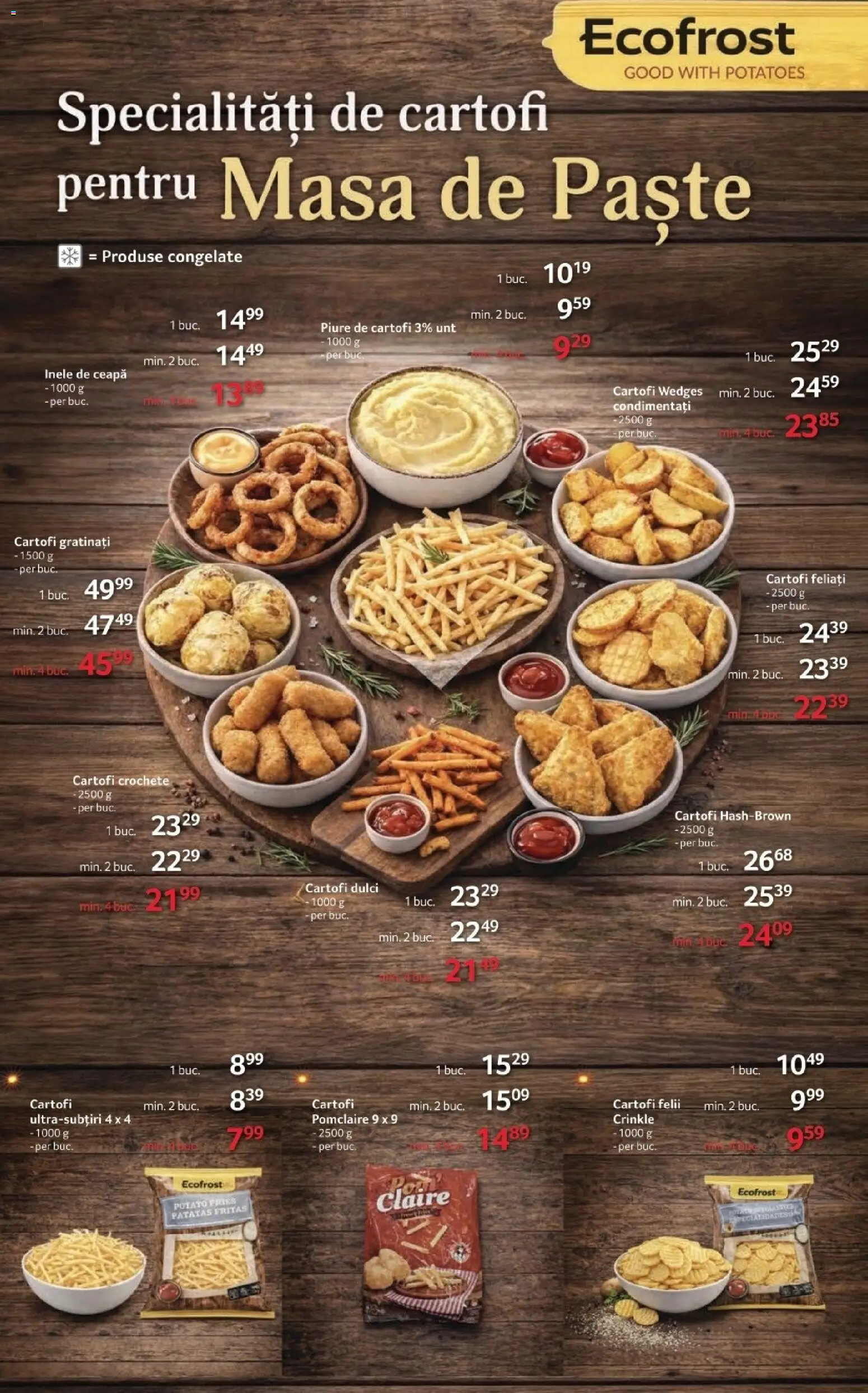 Catalog Selgros 20 Martie - 1 Aprilie 2026 | Pagina 6 | Produse: Taneli organik hardal, Masă, Cartofi, Ceapă