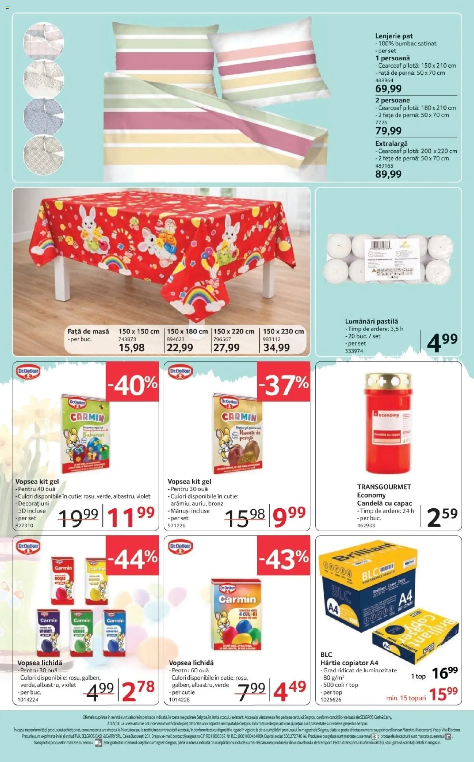 Catalog Selgros 20 Martie - 1 Aprilie 2026 | Pagina 16 | Produse: Top, Pat, Masă, Față de pernă