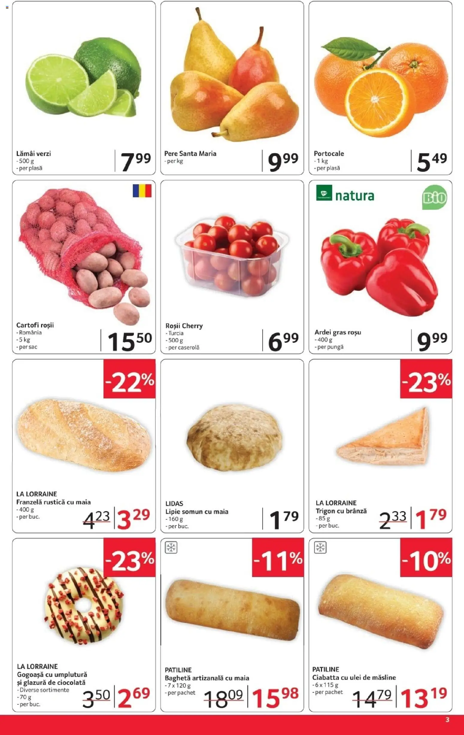 Catalog Selgros 20 Martie - 1 Aprilie 2026 | Pagina 3 | Produse: Pungă, Ulei, Roșii, Cartofi
