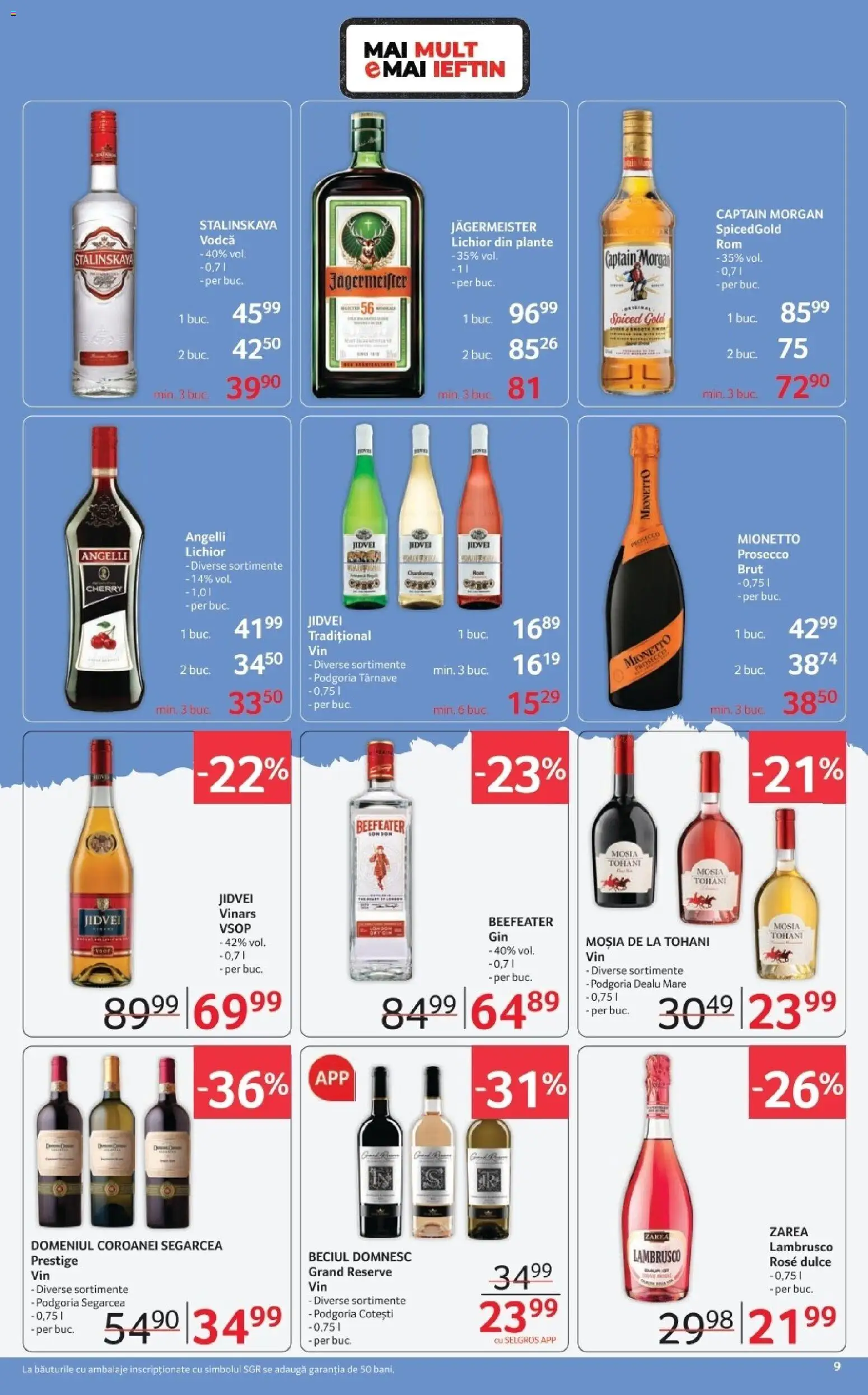 Catalog Selgros 20 Martie - 1 Aprilie 2026 | Pagina 9 | Produse: Su ısıtıcı, Lichior, Prosecco