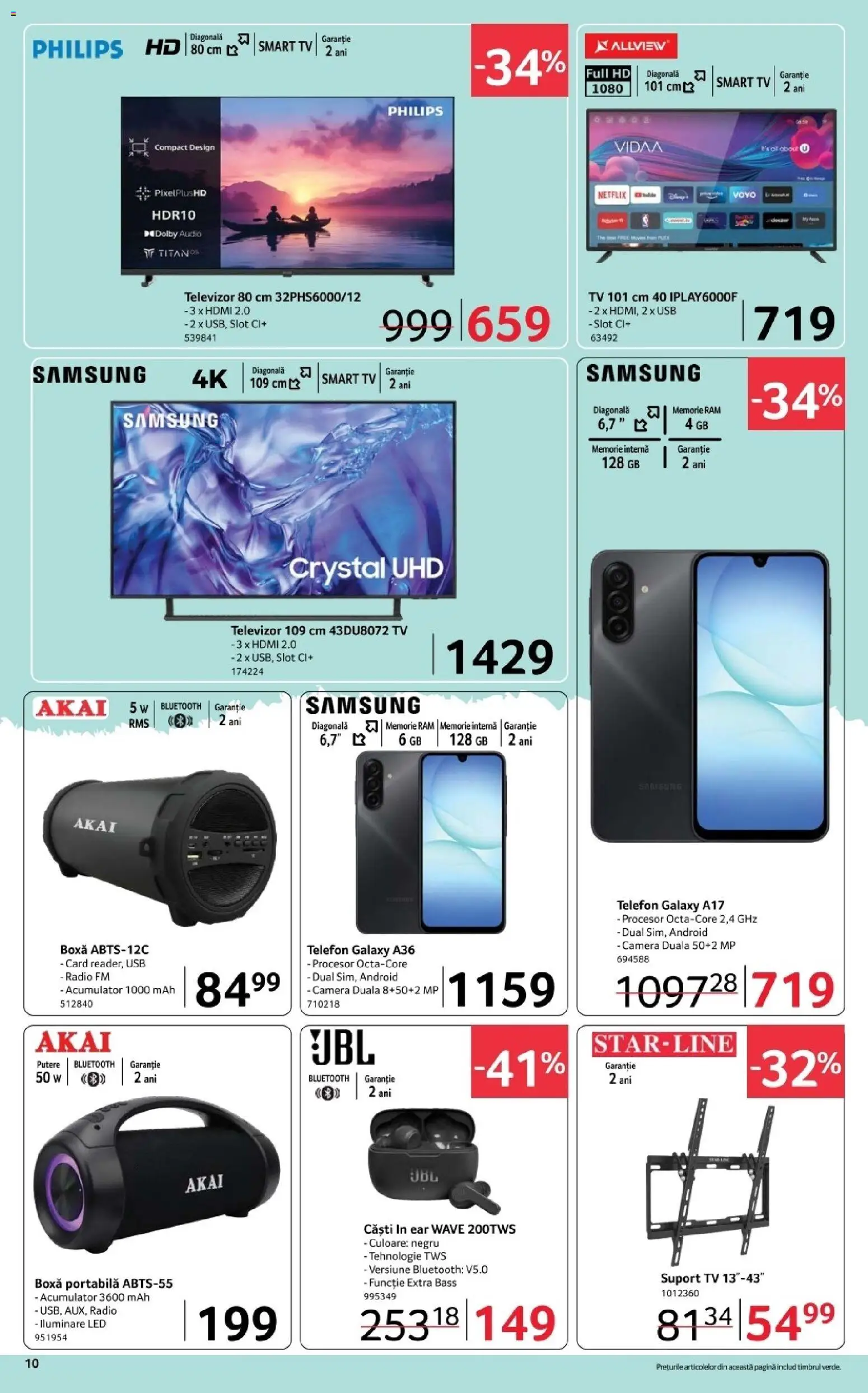 Catalog Selgros 20 Martie - 1 Aprilie 2026 | Pagina 10 | Produse: Memorie, Radio, Căști, Usb