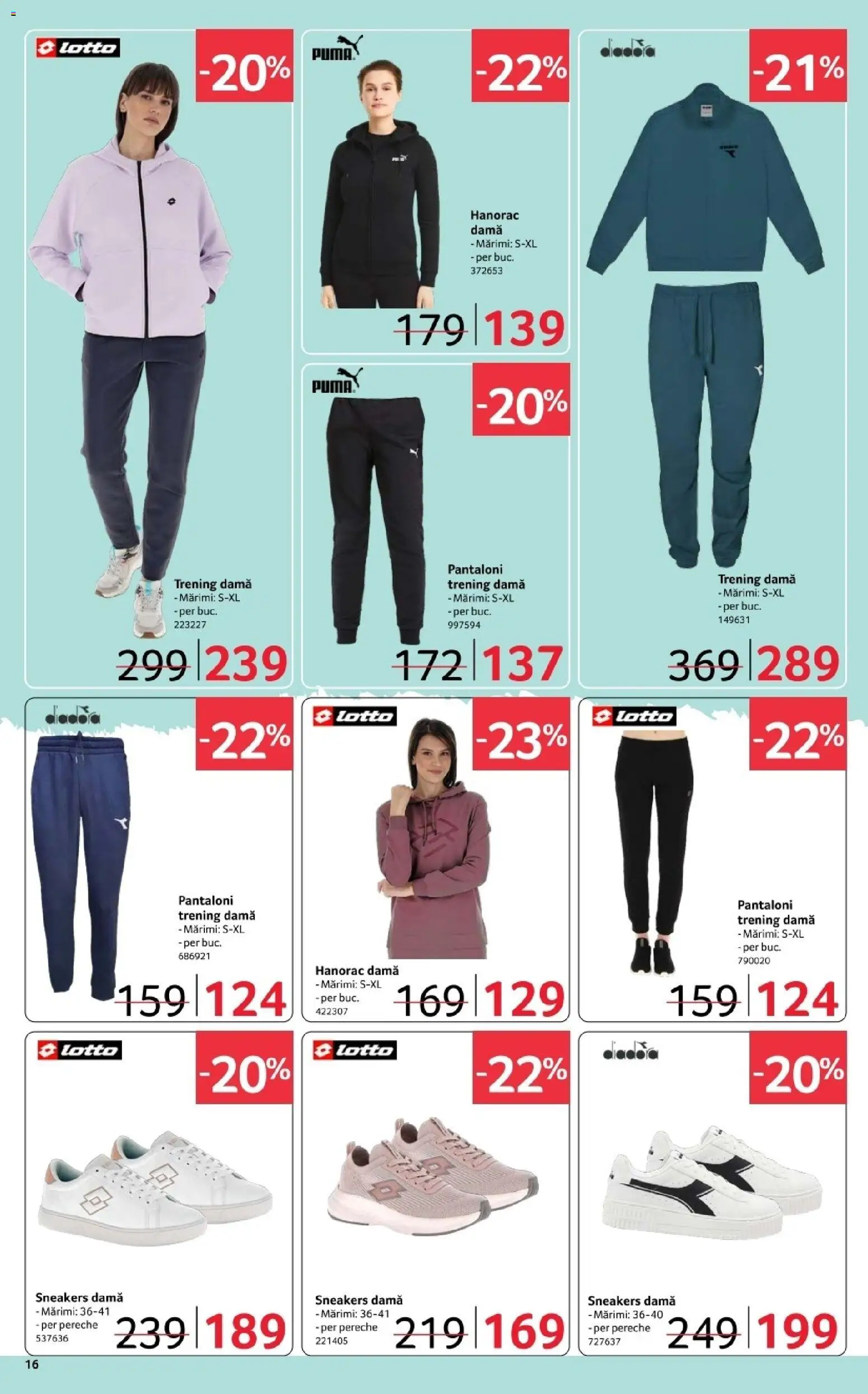 Catalog Selgros 20 Martie - 1 Aprilie 2026 | Pagina 16 | Produse: Trening, Pantaloni, Keşe