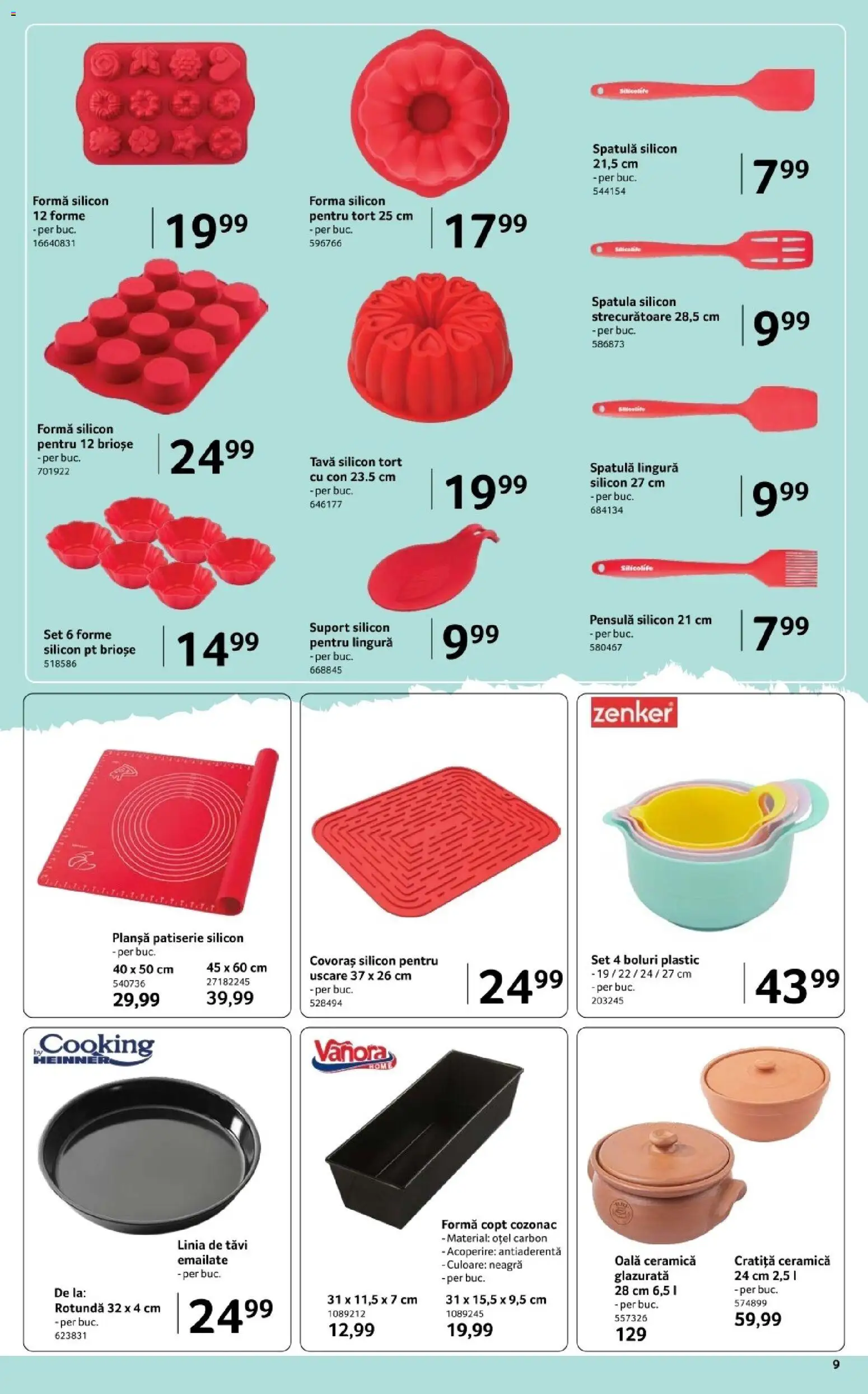 Catalog Selgros 20 Martie - 1 Aprilie 2026 | Pagina 9 | Produse: Cratiță, Oală, Tort