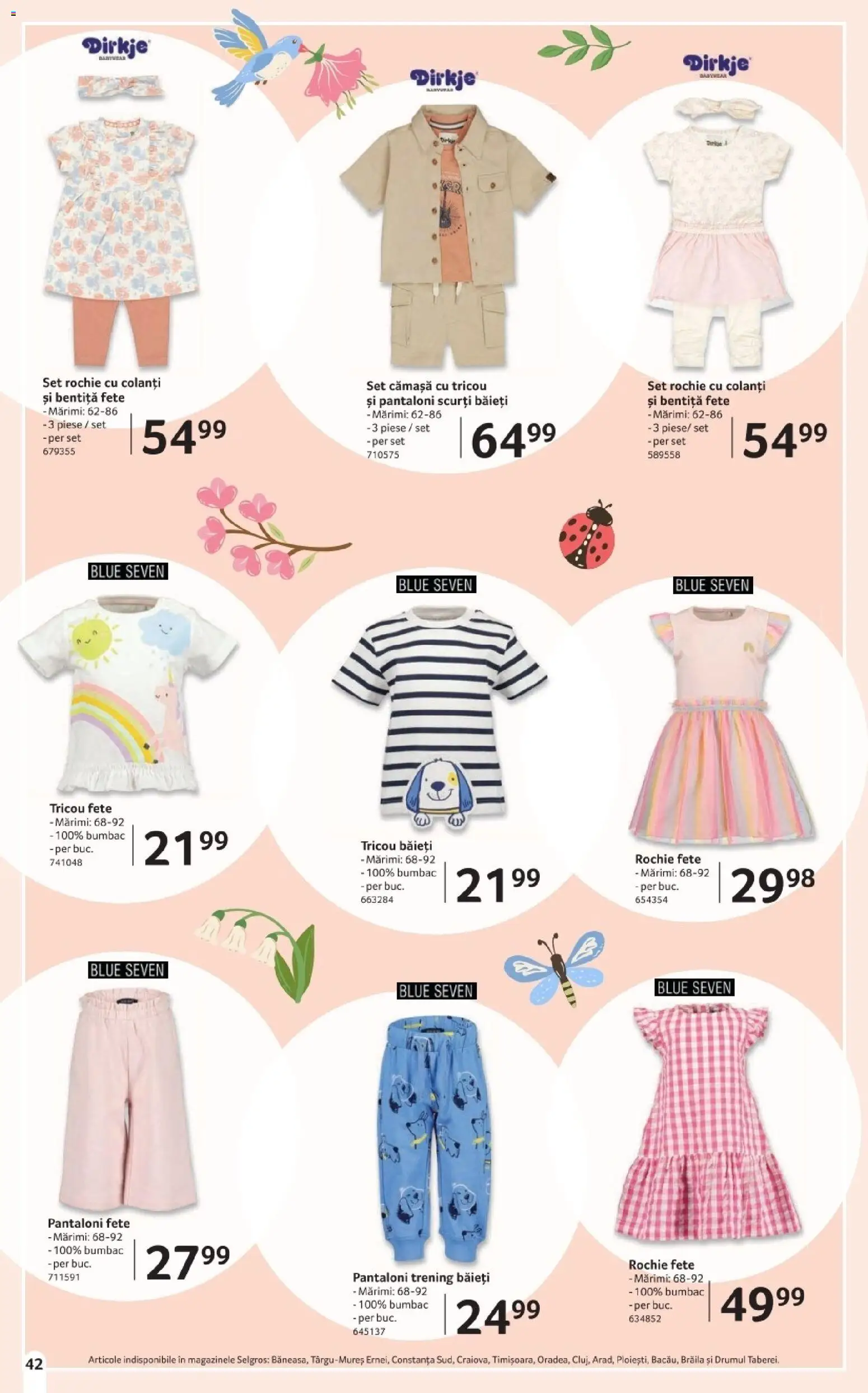 Catalog Selgros 20 Martie - 15 Aprilie 2026 | Pagina 42 | Produse: Rochie, Trening, Tricou, Pantaloni