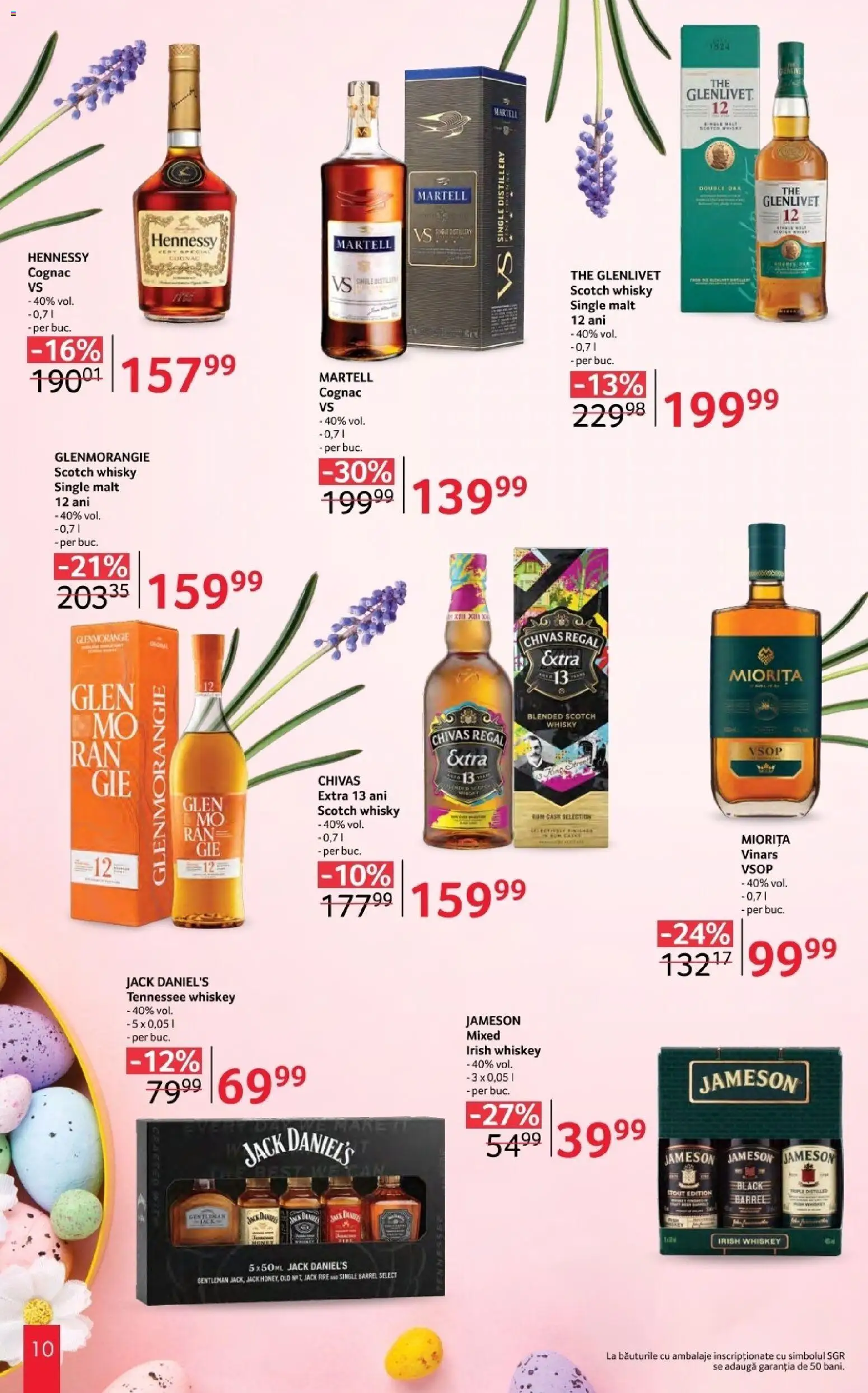 Catalog Selgros 20 Martie - 10 Aprilie 2026 | Pagina 10 | Produse: Whiskey