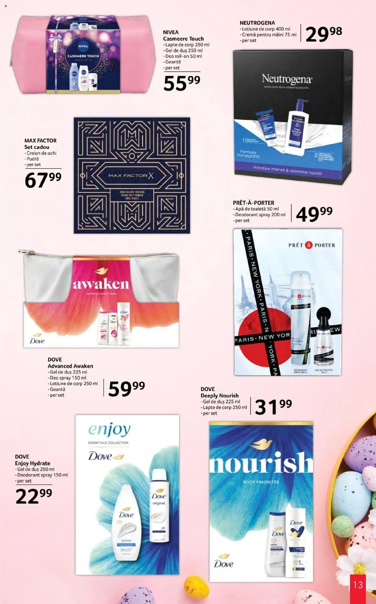 Catalog Selgros 20 Martie - 10 Aprilie 2026 | Pagina 13 | Produse: Toaletă, Apă de toaletă, Lapte, Lapte de corp