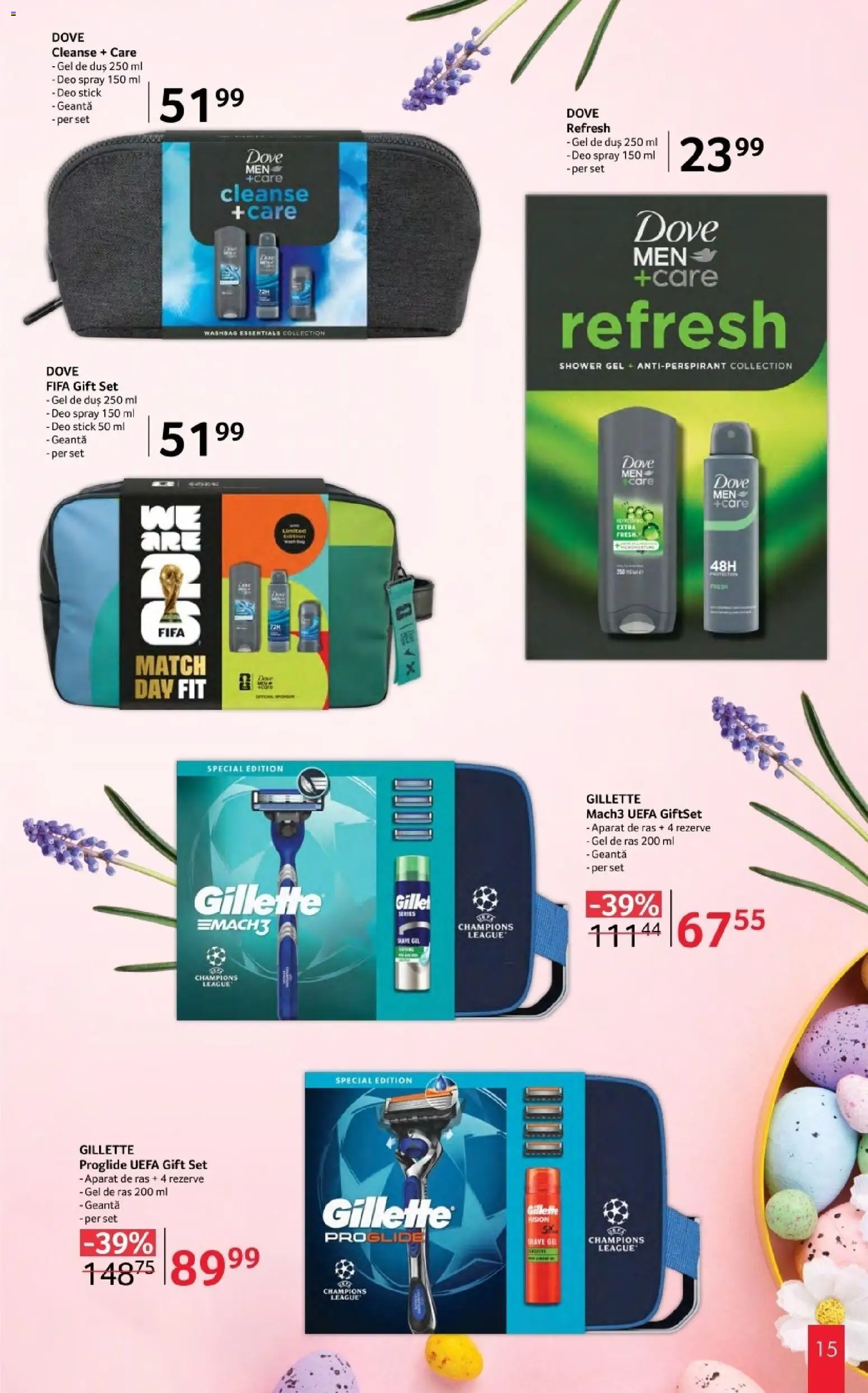 Catalog Selgros 20 Martie - 10 Aprilie 2026 | Pagina 15 | Produse: Geantă, Duș, Gel de duș, Antiperspirant