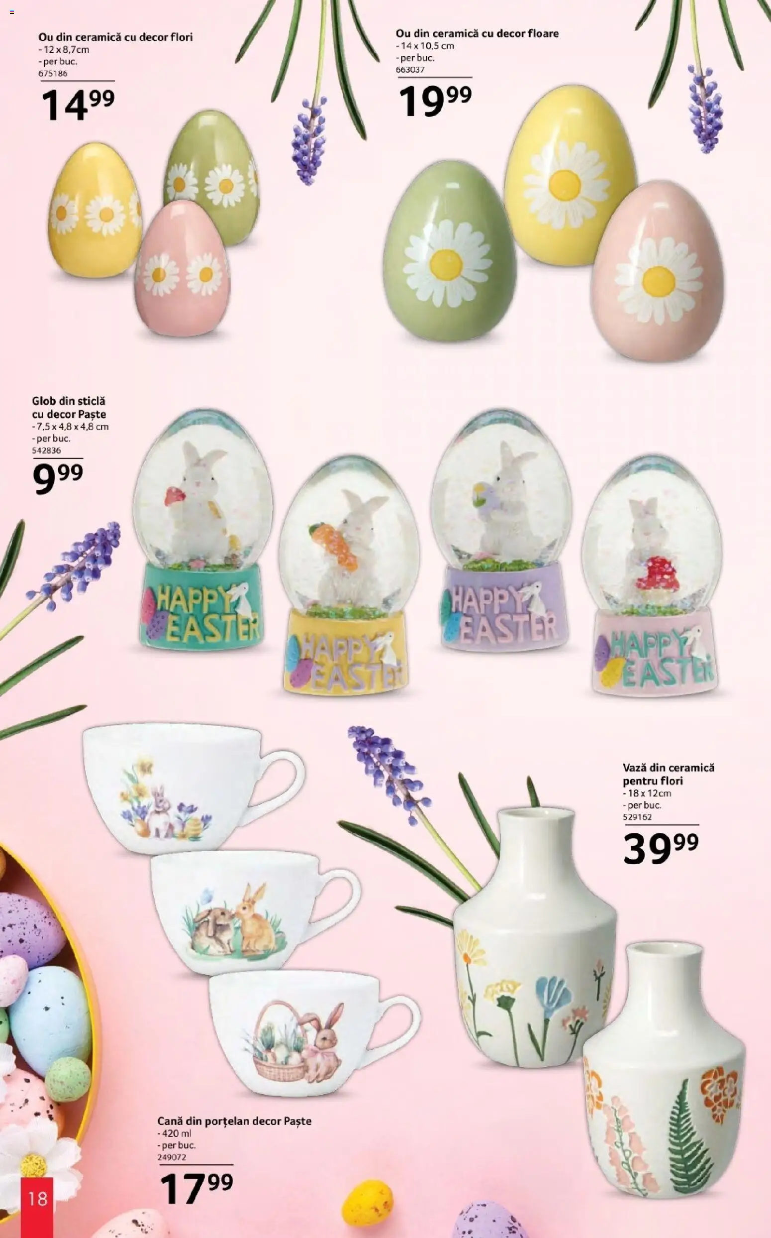 Catalog Selgros 20 Martie - 10 Aprilie 2026 | Pagina 18 | Produse: Vază, Paste