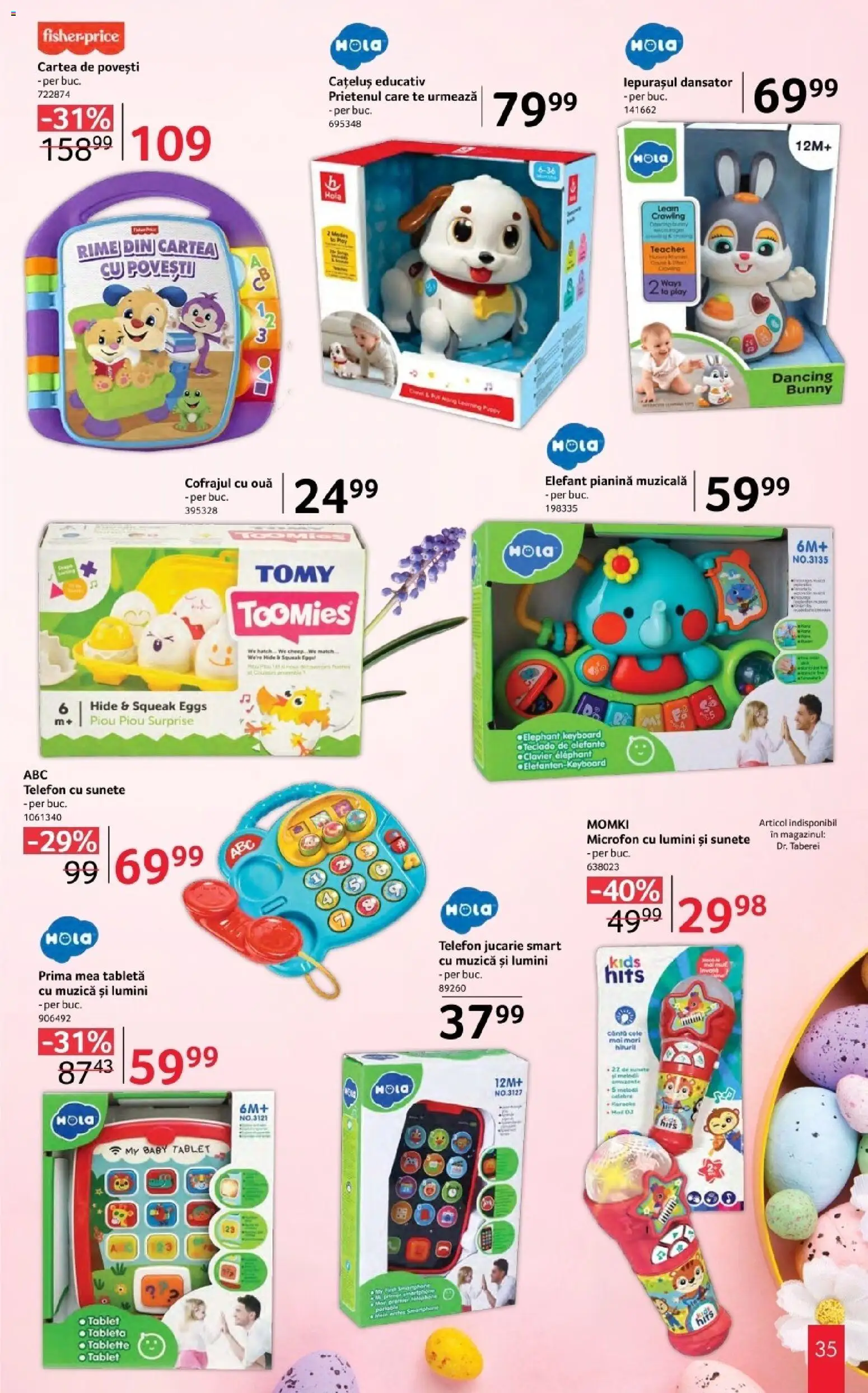 Catalog Selgros 20 Martie - 10 Aprilie 2026 | Pagina 35 | Produse: Telefon, Tabletă, Microfon, Ouă