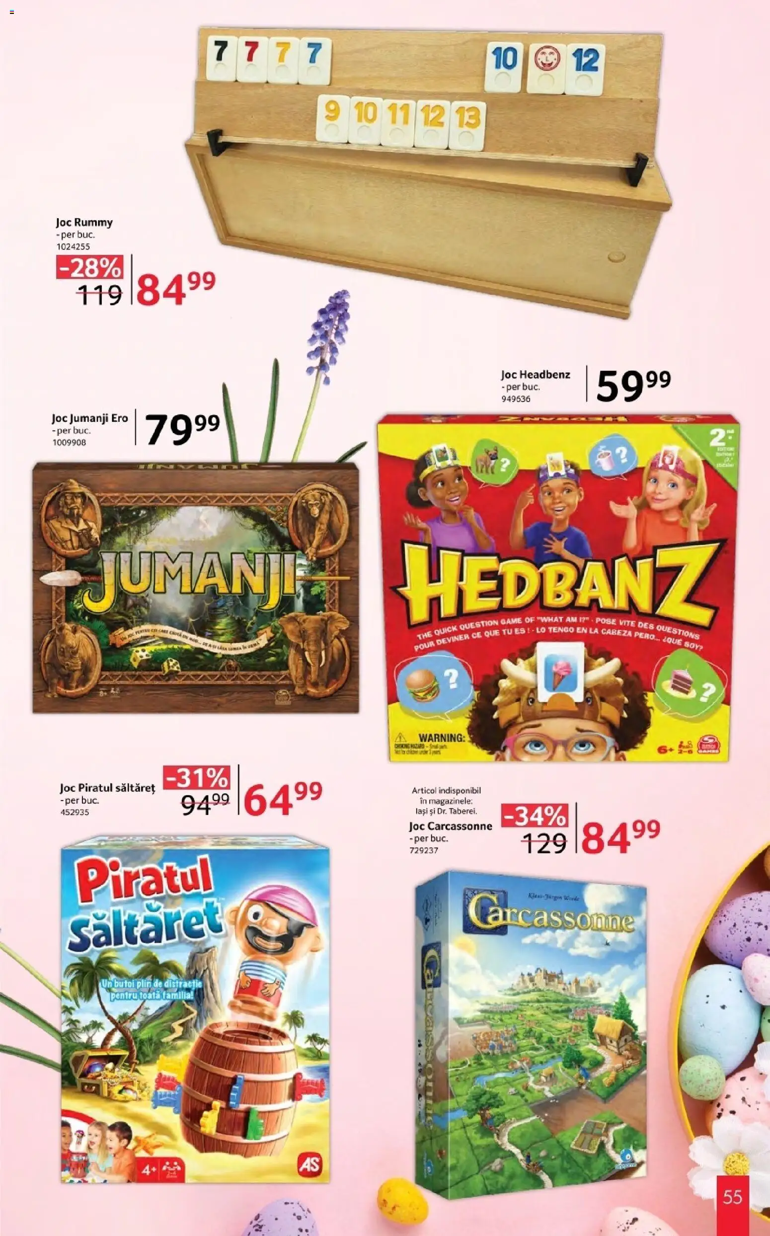 Catalog Selgros 20 Martie - 10 Aprilie 2026 | Pagina 55 | Produse: Joc