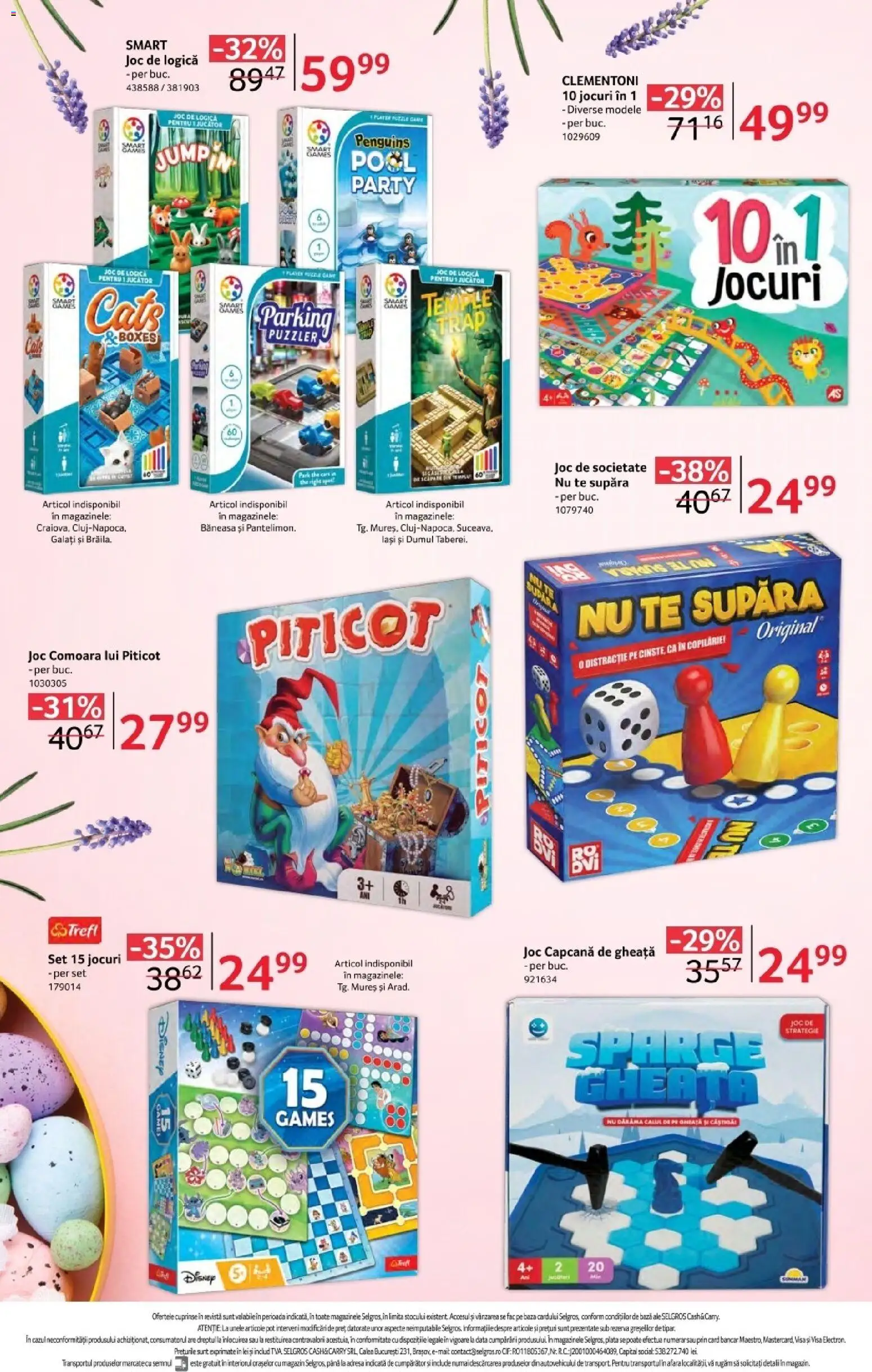 Catalog Selgros 20 Martie - 10 Aprilie 2026 | Pagina 56 | Produse: Joc