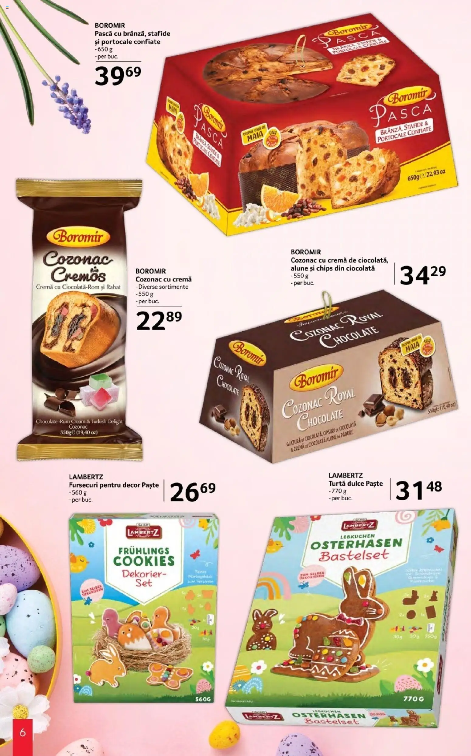 Catalog Selgros 20 Martie - 10 Aprilie 2026 | Pagina 6 | Produse: Cremă, Ciocolată, Paste, Stafide