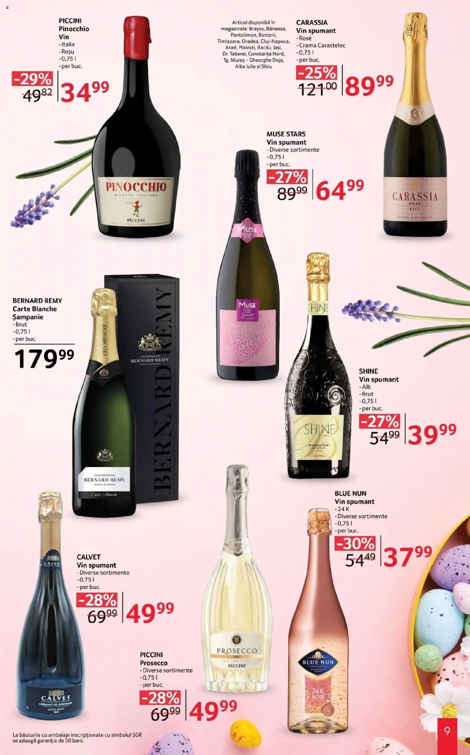 Catalog Selgros 20 Martie - 10 Aprilie 2026 | Pagina 9 | Produse: Prosecco, Vin