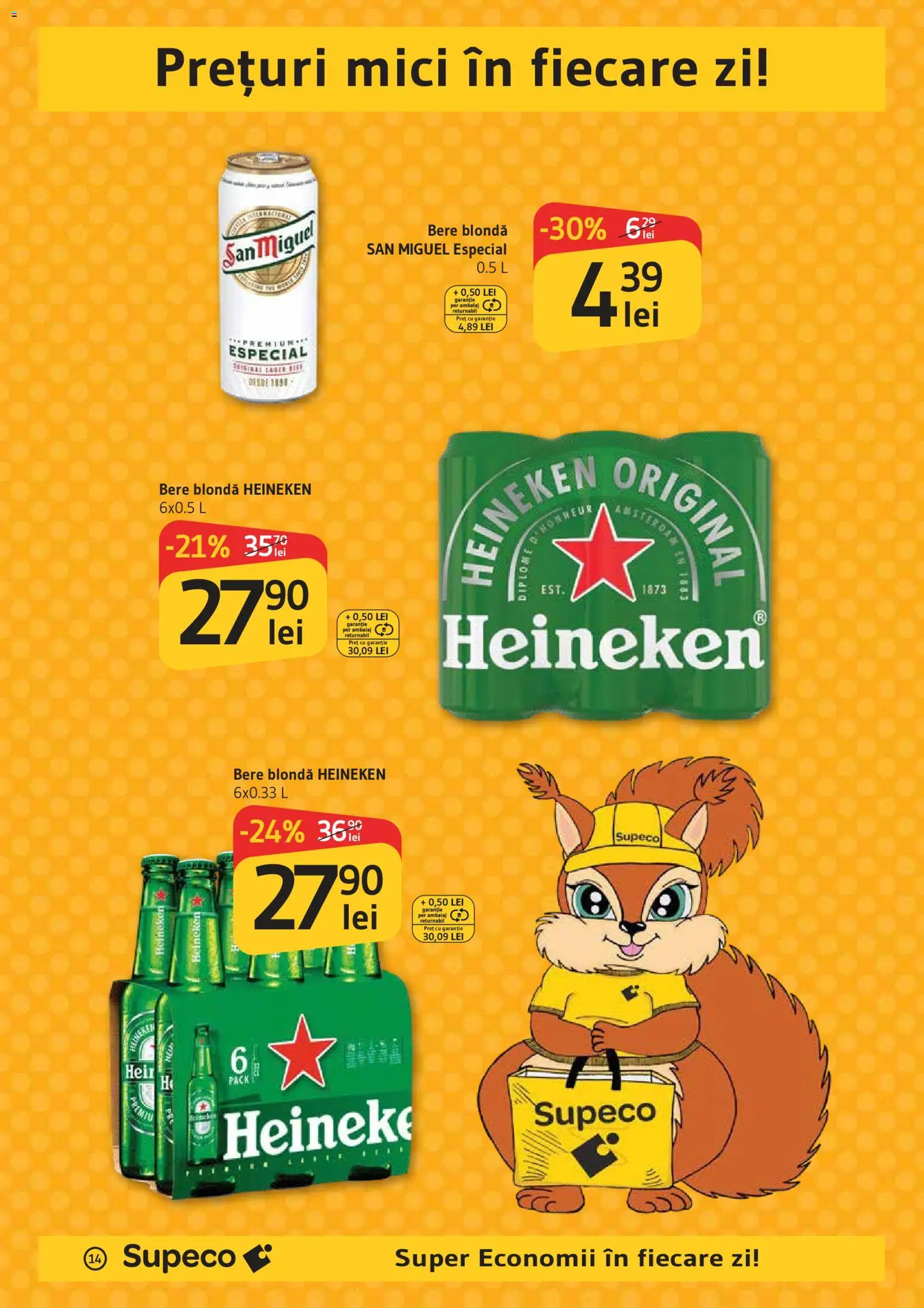 Catalog Supeco 19 - 31 Martie 2026 | Pagina 14 | Produse: Mici, Bere