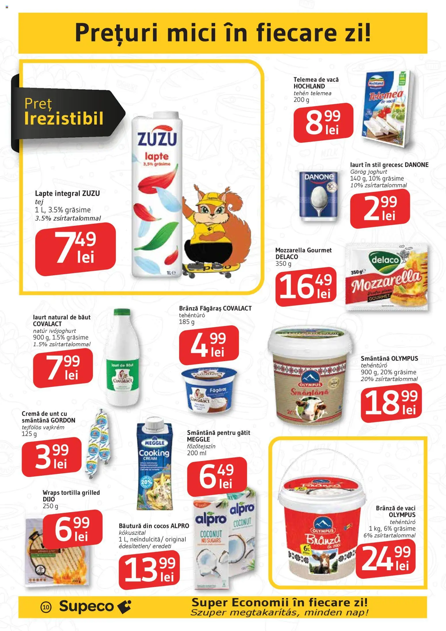 Catalog Supeco 19 - 31 Martie 2026 | Pagina 10 | Produse: Light Kedi Konservesi, Mici, Brânză, Cremă