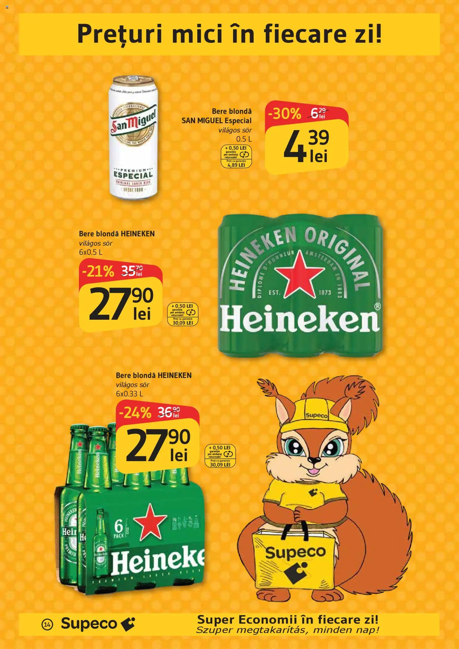 Catalog Supeco 19 - 31 Martie 2026 | Pagina 14 | Produse: Mici, Bere