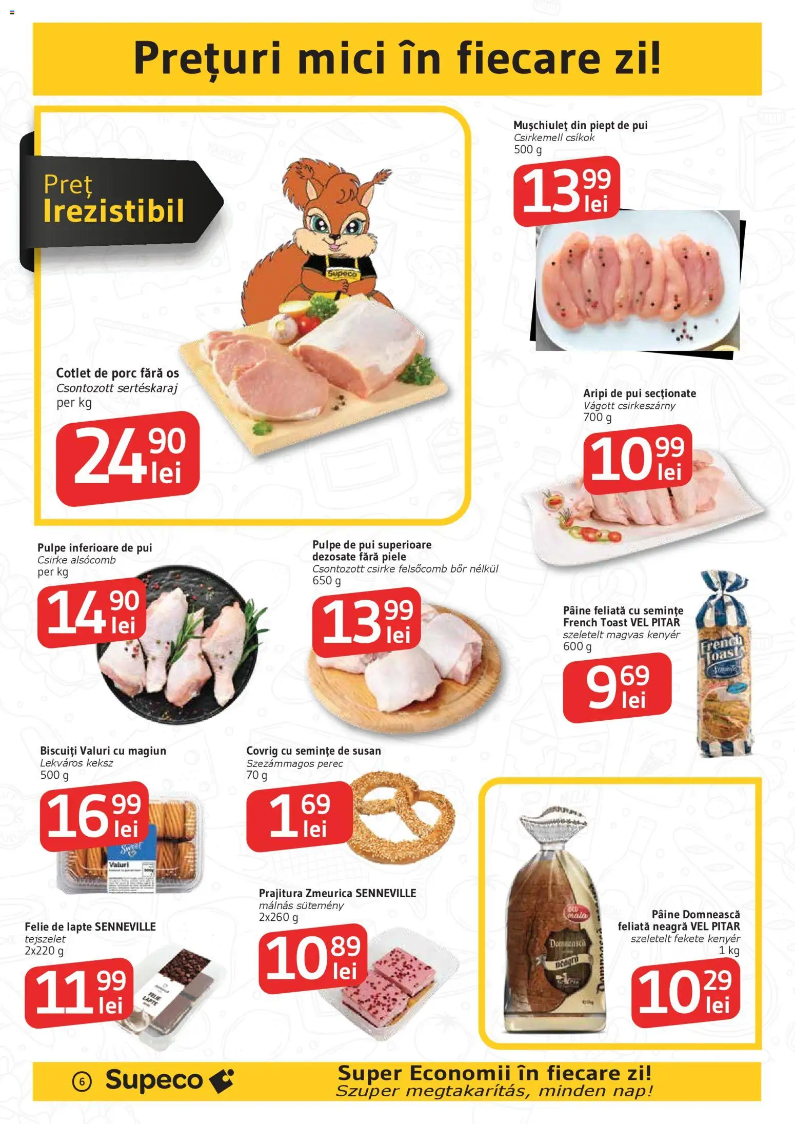 Catalog Supeco 19 - 31 Martie 2026 | Pagina 6 | Produse: Lait de coco, Prăjitură, Semințe, Biscuiți