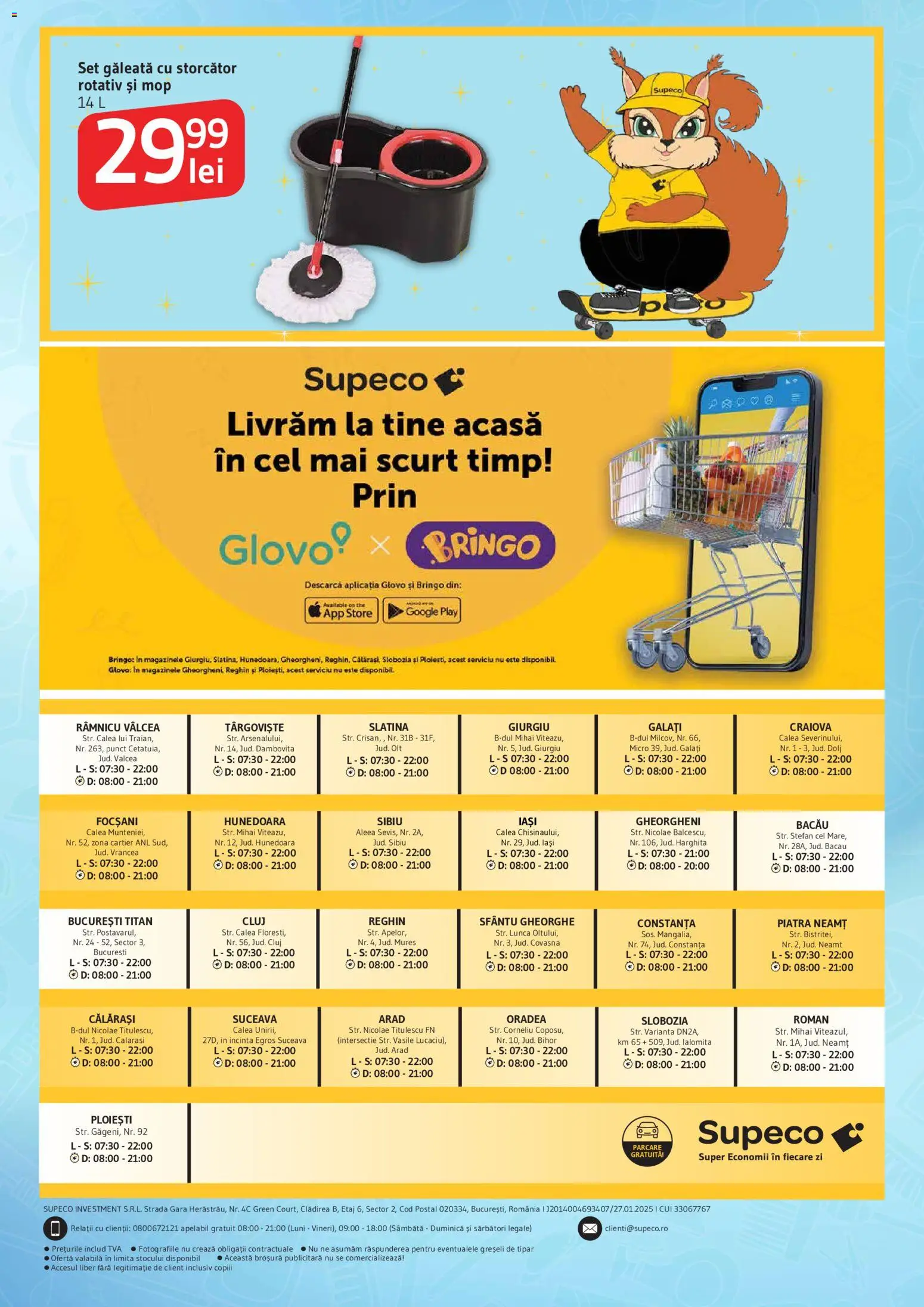 Catalog Supeco 19 Martie - 7 Aprilie 2026 | Pagina 14 | Produse: Storcător, Mop