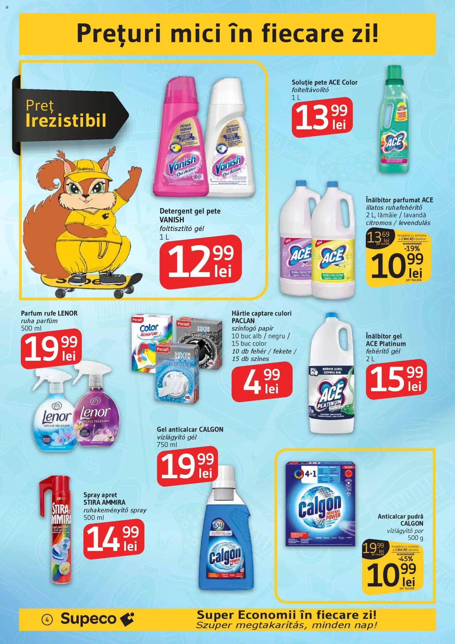 Catalog Supeco 19 Martie - 7 Aprilie 2026 | Pagina 4 | Produse: Mici, Pudră, Çelik Mama ve Su Kabı, Lămâie