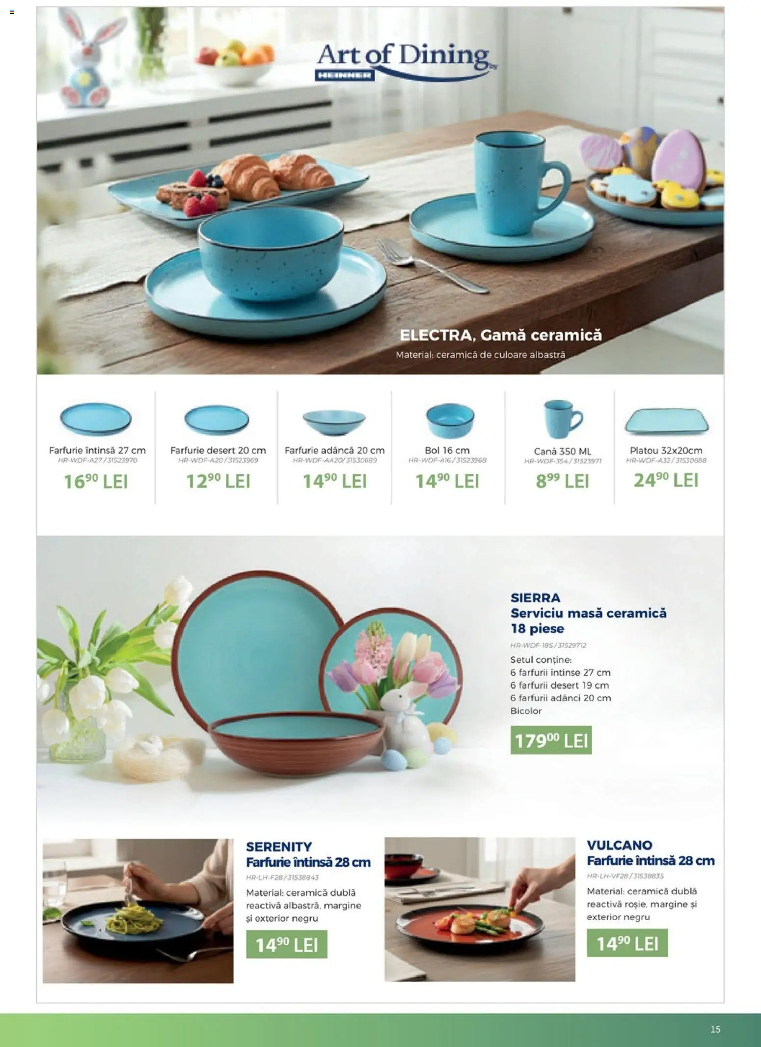 Catalog Carrefour 13 Martie - 21 Aprilie 2026 | Pagina 15 | Produse: Bol, Masă, Farfurie