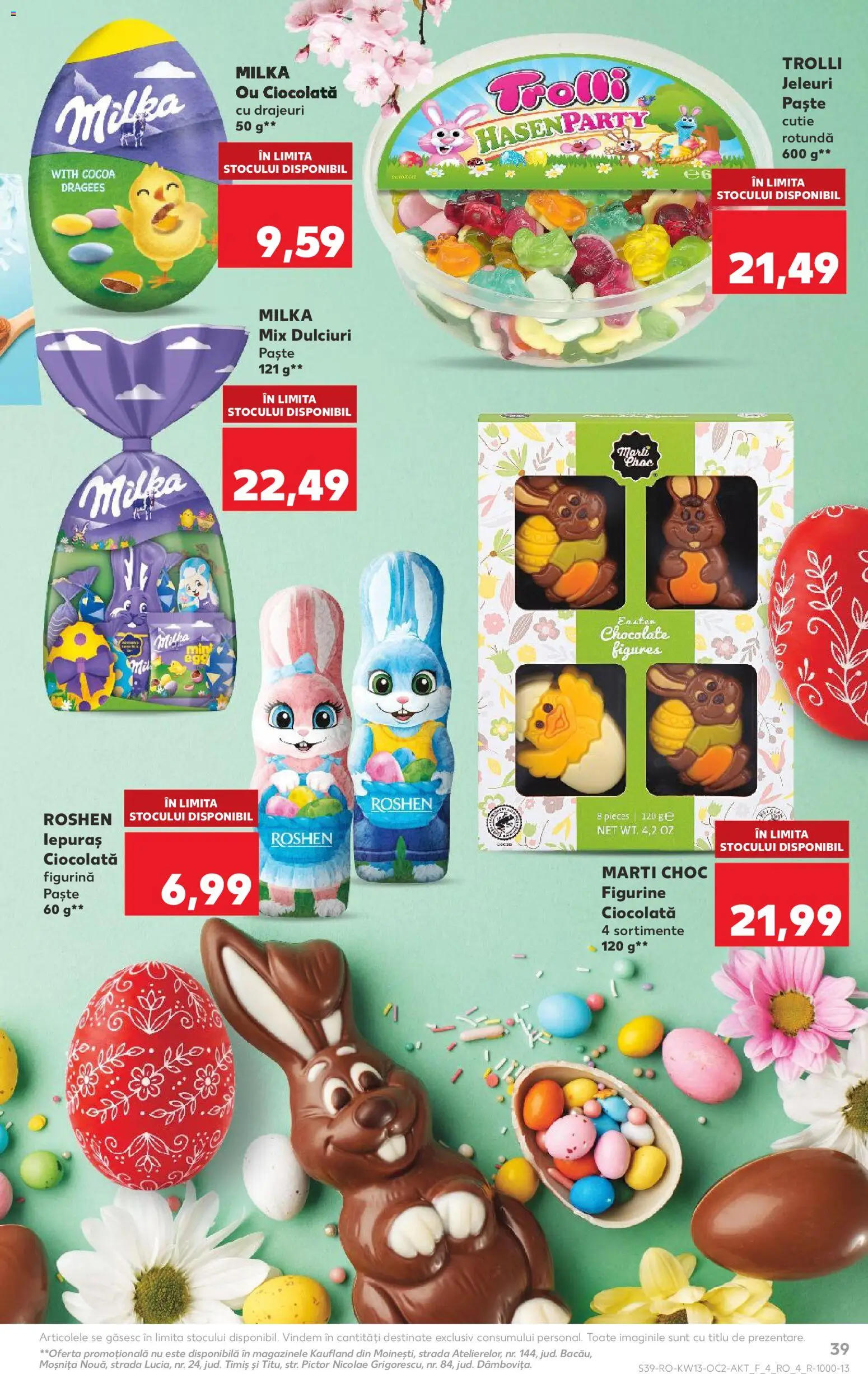 Catalog Kaufland 25 - 30 Martie 2026 | Pagina 39 | Produse: Cutie, Ciocolată, Paste, Jeleuri