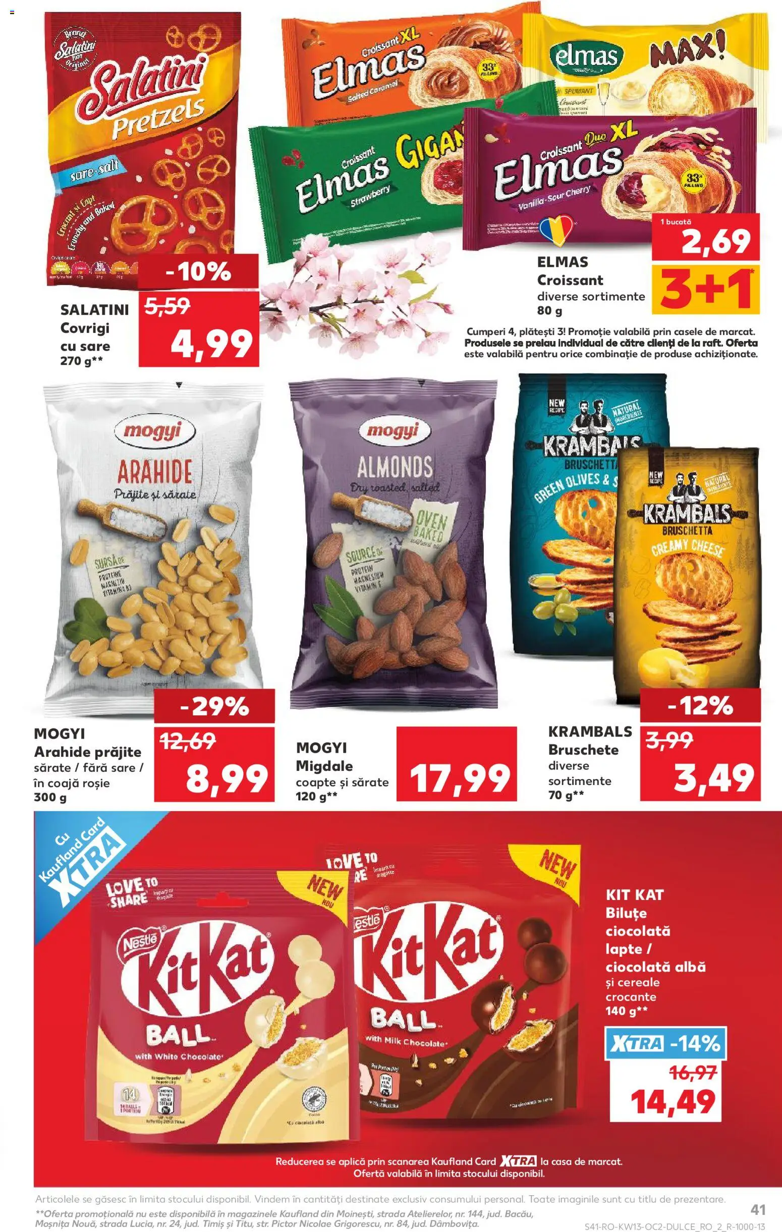 Catalog Kaufland 25 - 30 Martie 2026 | Pagina 41 | Produse: Arahide, Lapte, Cereale, Sare