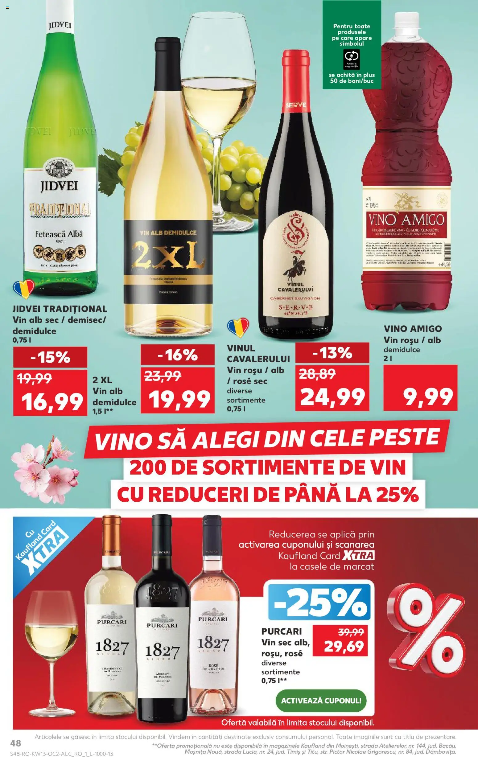 Catalog Kaufland 25 - 30 Martie 2026 | Pagina 48 | Produse: Vin, Pește