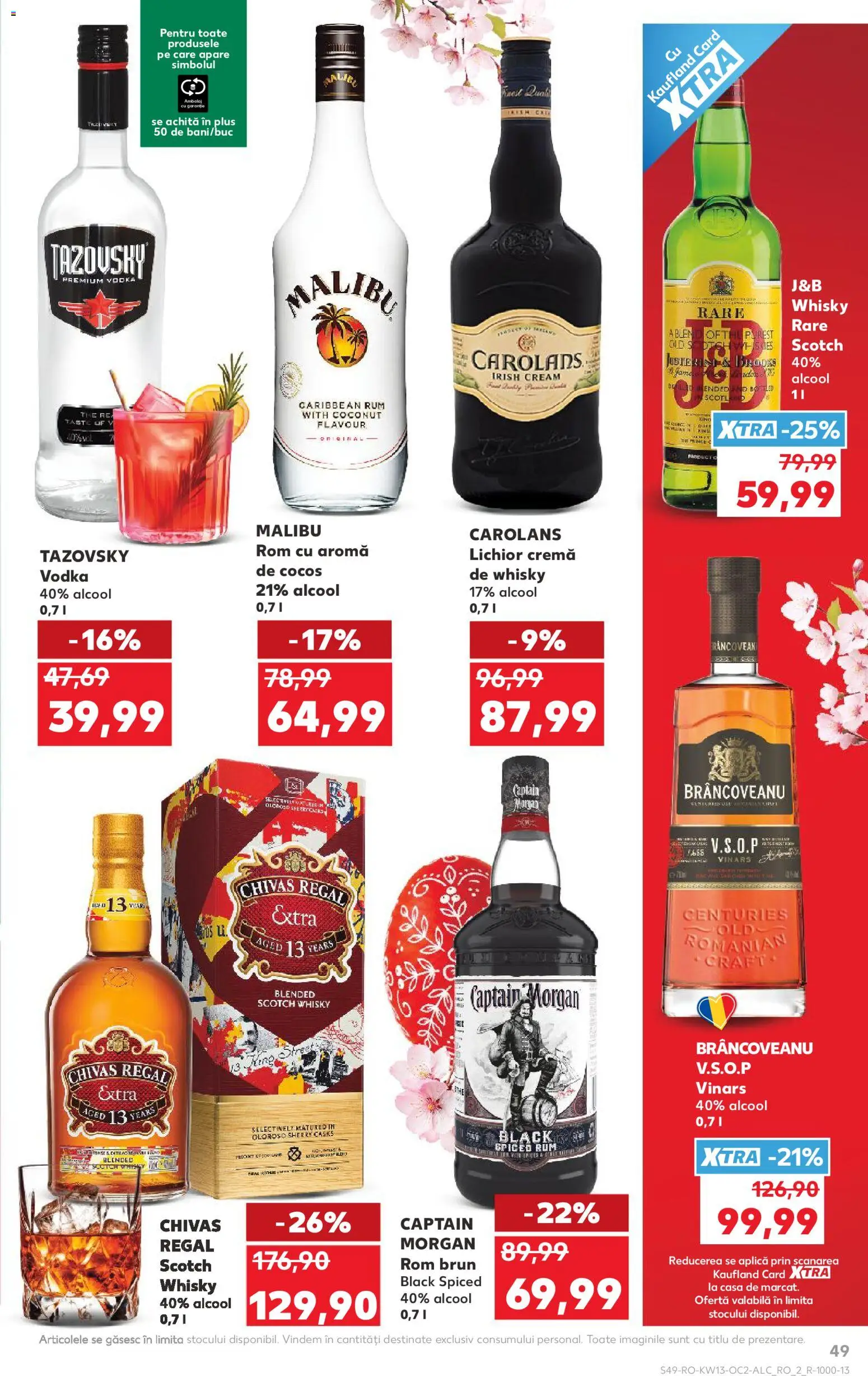 Catalog Kaufland 25 - 30 Martie 2026 | Pagina 49 | Produse: Lichior, Cremă, Rom, Vodka