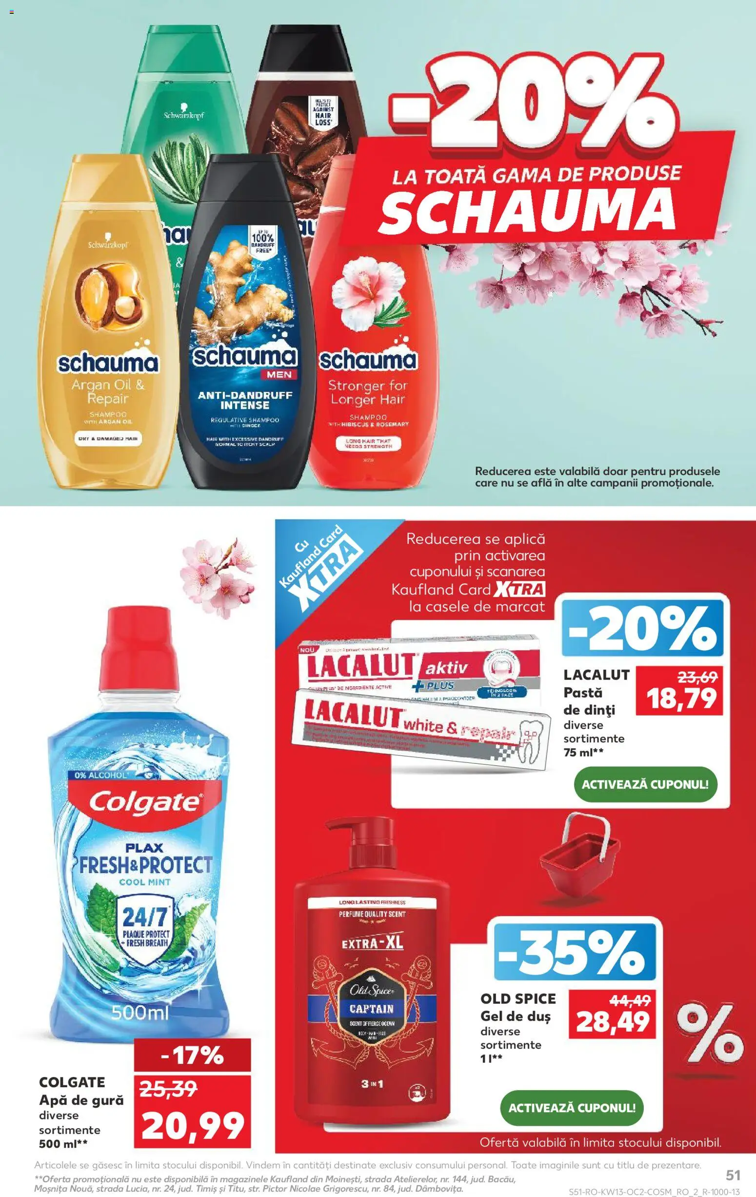 Catalog Kaufland 25 - 30 Martie 2026 | Pagina 51 | Produse: Kısırlaştırılmış Kedi Maması, Duș, Apă de gură, Apă