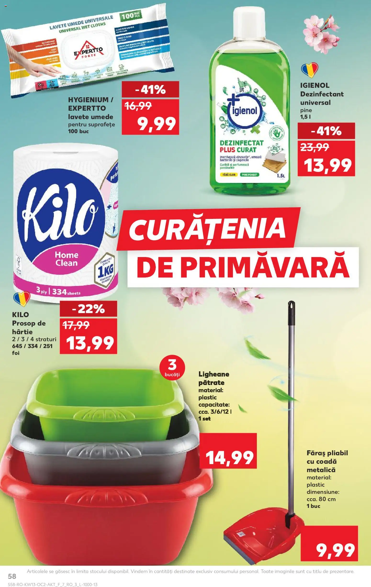 Catalog Kaufland 25 - 30 Martie 2026 | Pagina 58 | Produse: Pomelo, Lavete