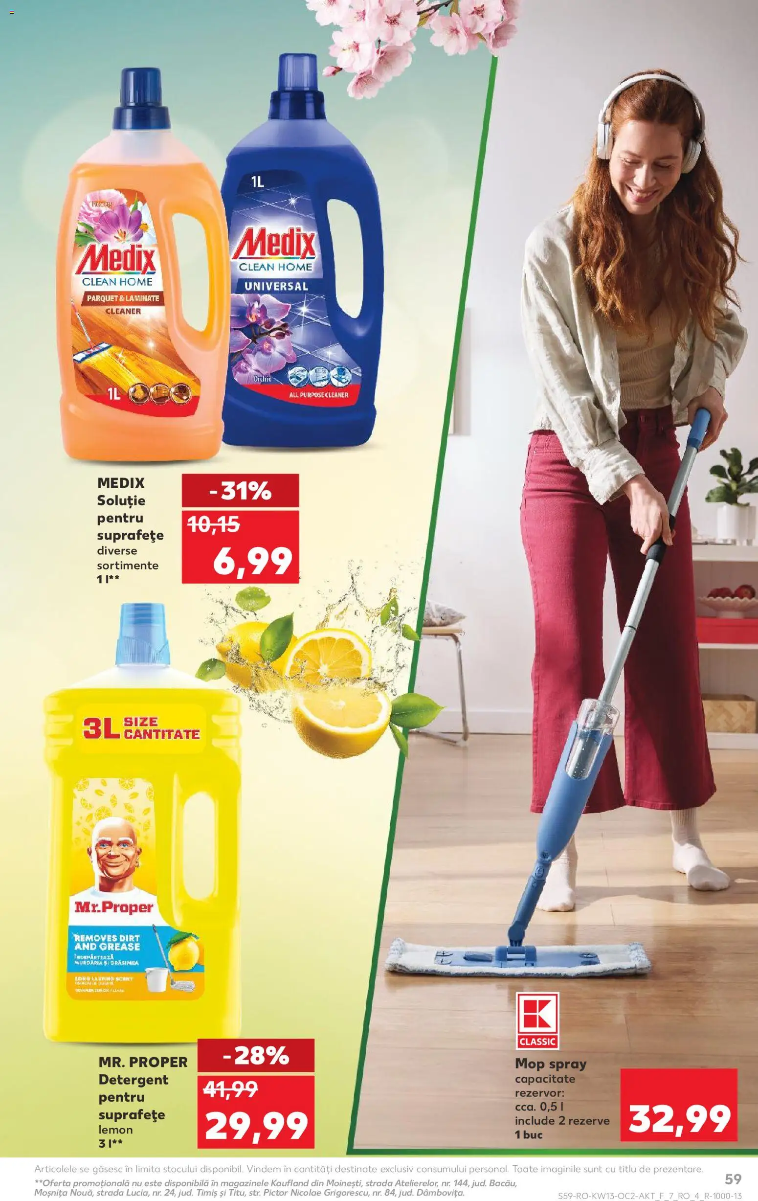 Catalog Kaufland 25 - 30 Martie 2026 | Pagina 59 | Produse: Pomelo, Mop, Detergent