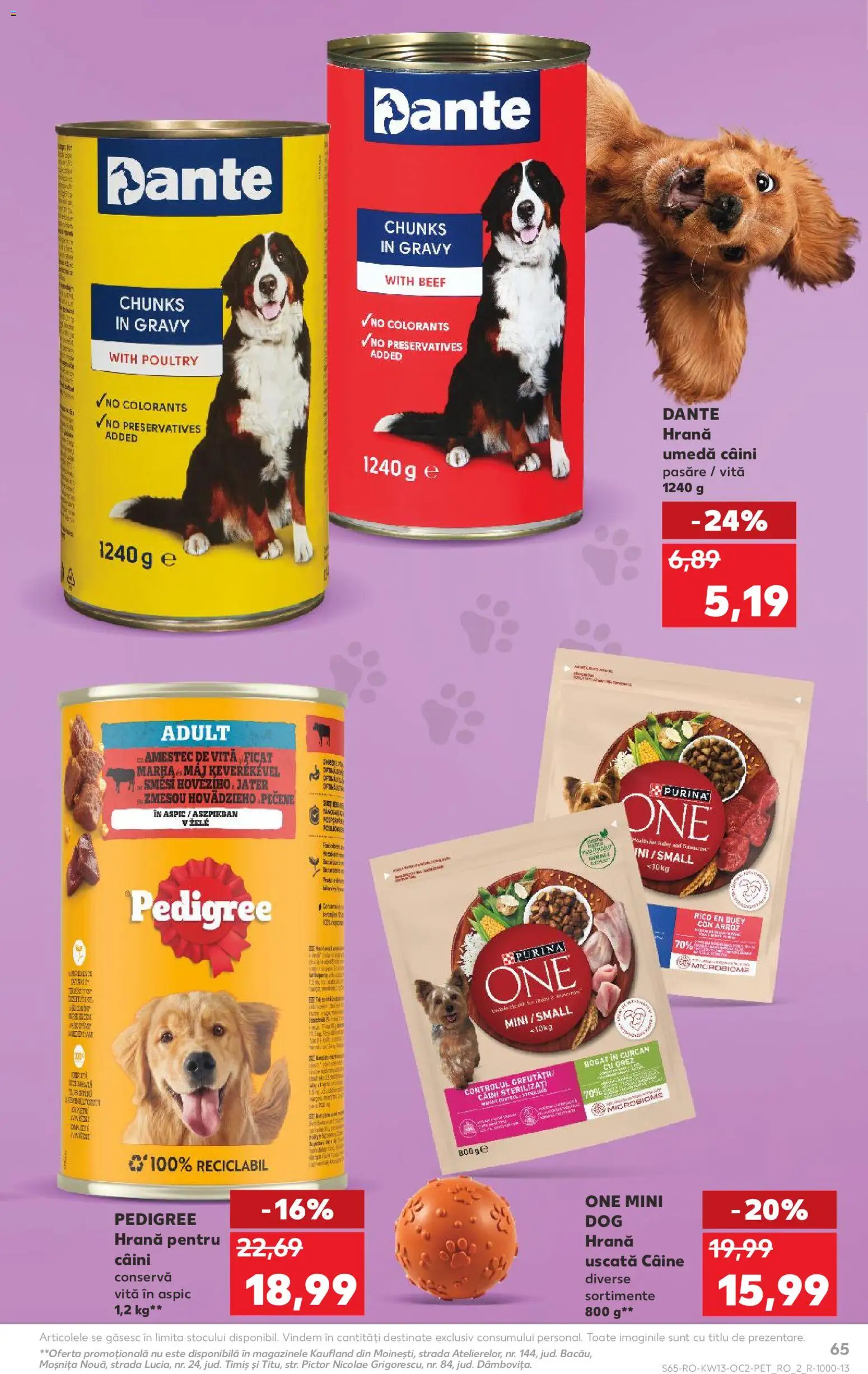 Catalog Kaufland 25 - 30 Martie 2026 | Pagina 65 | Produse: Hrană pentru câini, Orez