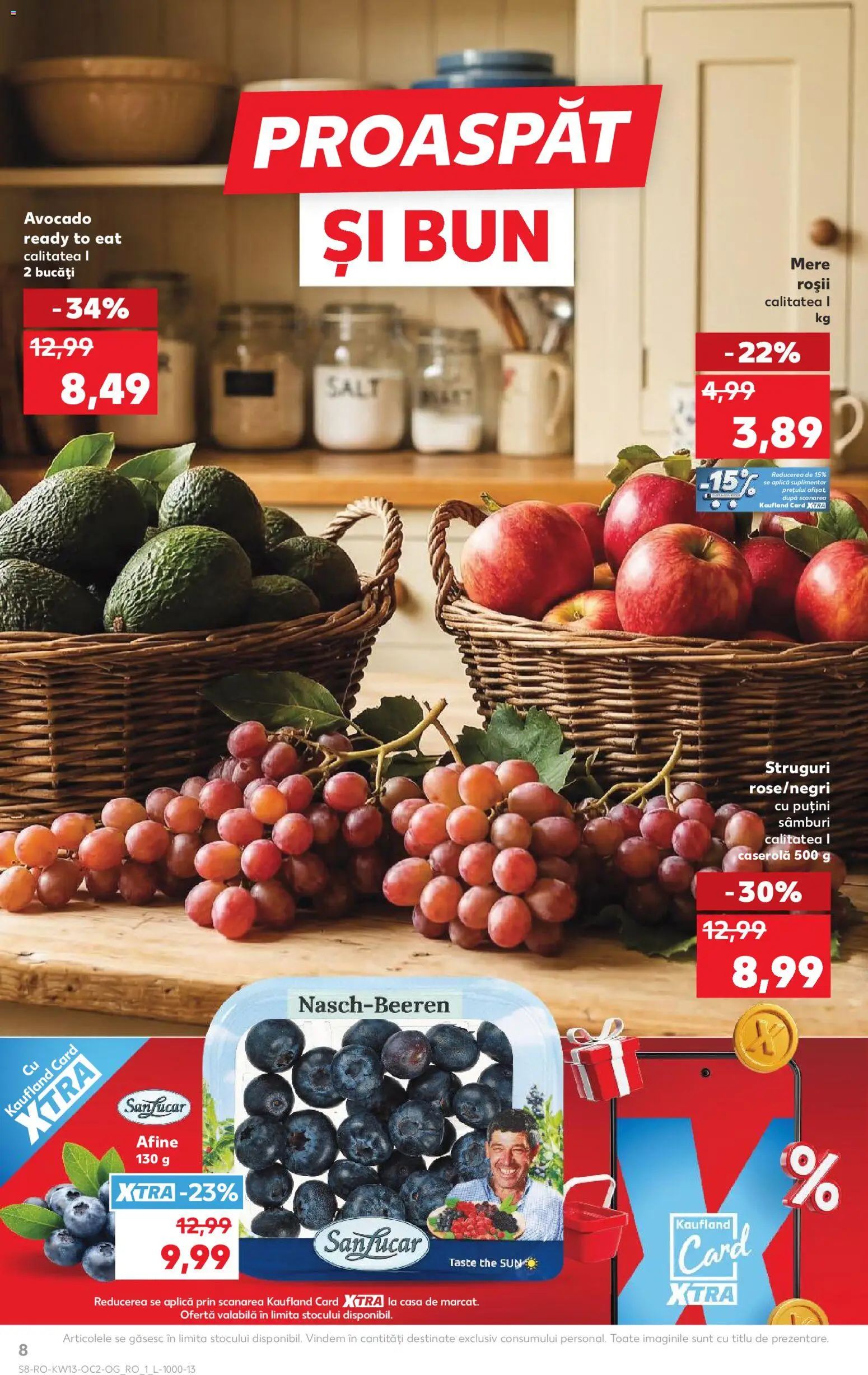 Catalog Kaufland 25 - 30 Martie 2026 | Pagina 8 | Produse: Struguri, Mere, Roșii, Avocado