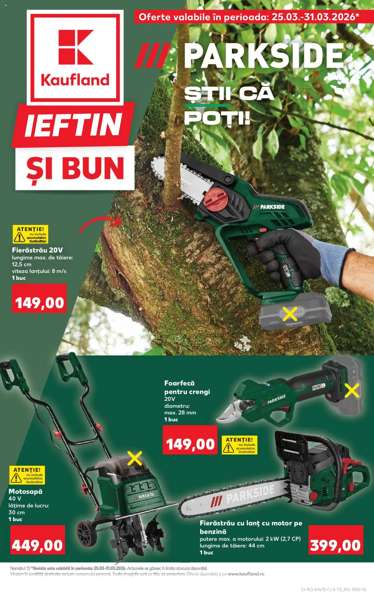 Catalog Kaufland 25 - 30 Martie 2026 | Pagina 1 | Produse: Încărcător