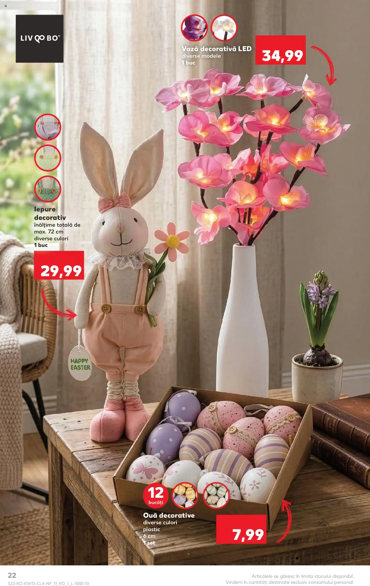 Catalog Kaufland 25 - 30 Martie 2026 | Pagina 22 | Produse: Babak, Vază, Ouă