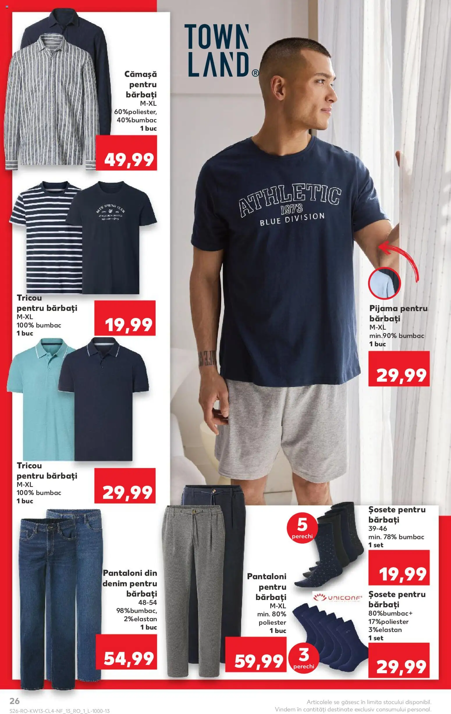 Catalog Kaufland 25 - 30 Martie 2026 | Pagina 26 | Produse: Kestane, Tricou, Pantaloni, Șosete