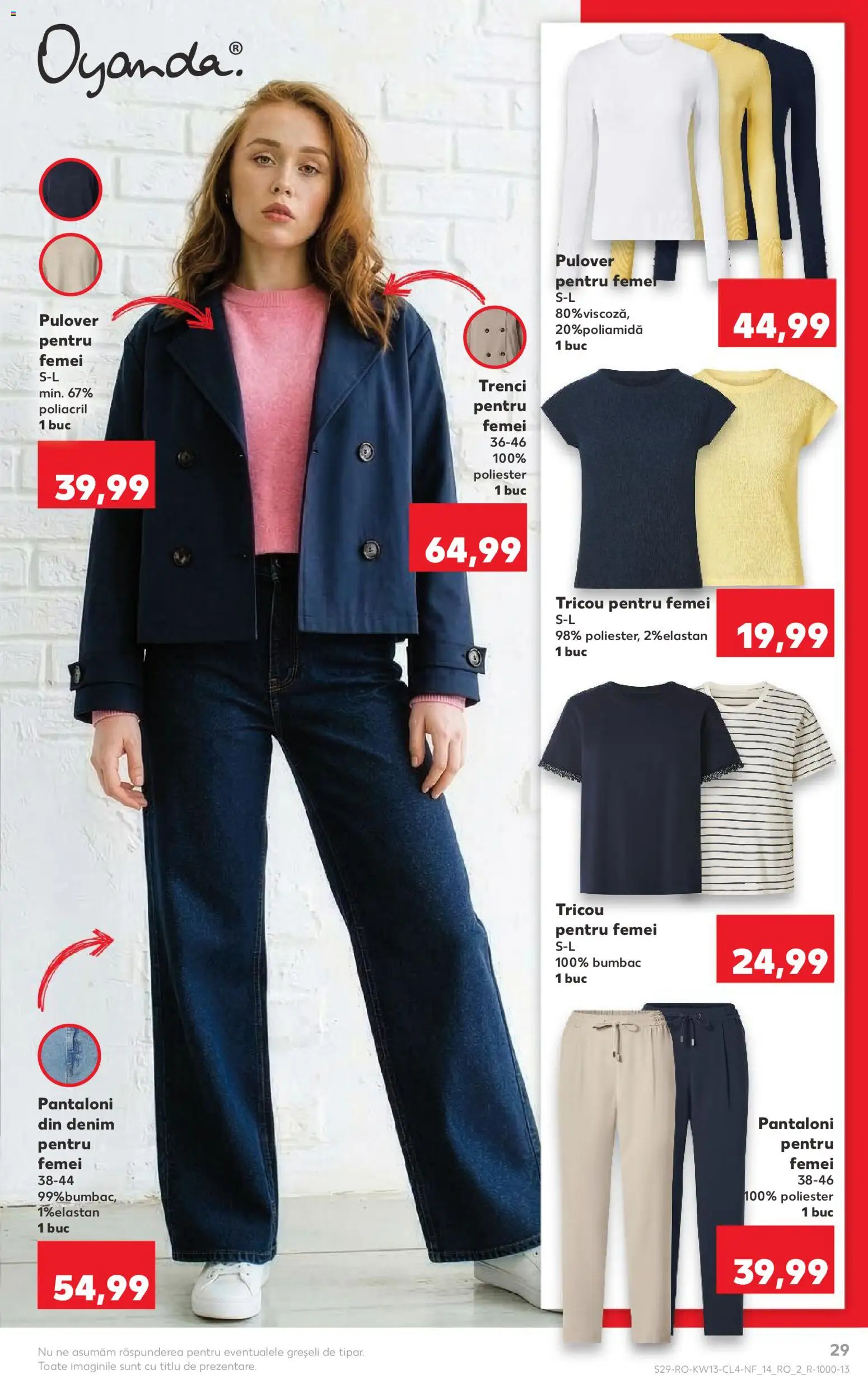 Catalog Kaufland 25 - 30 Martie 2026 | Pagina 29 | Produse: Tricou, Pulover, Pantaloni