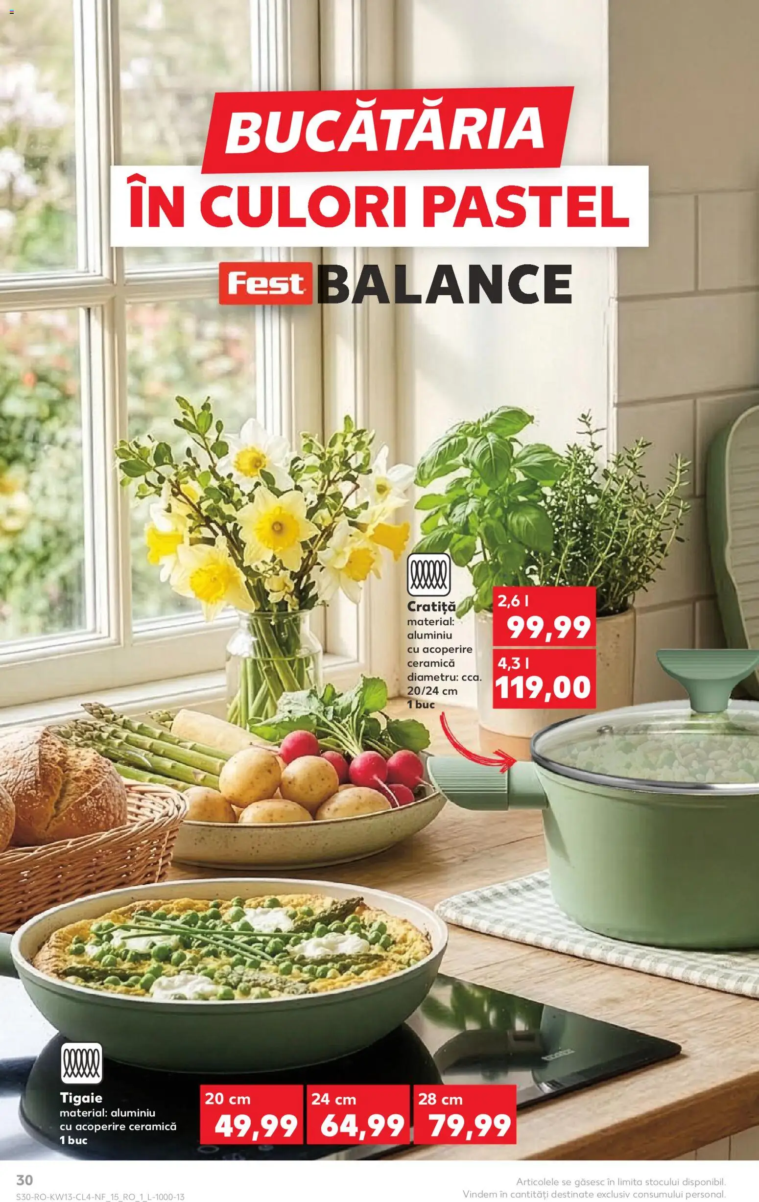 Catalog Kaufland 25 - 30 Martie 2026 | Pagina 30 | Produse: Tigaie, Cratiță