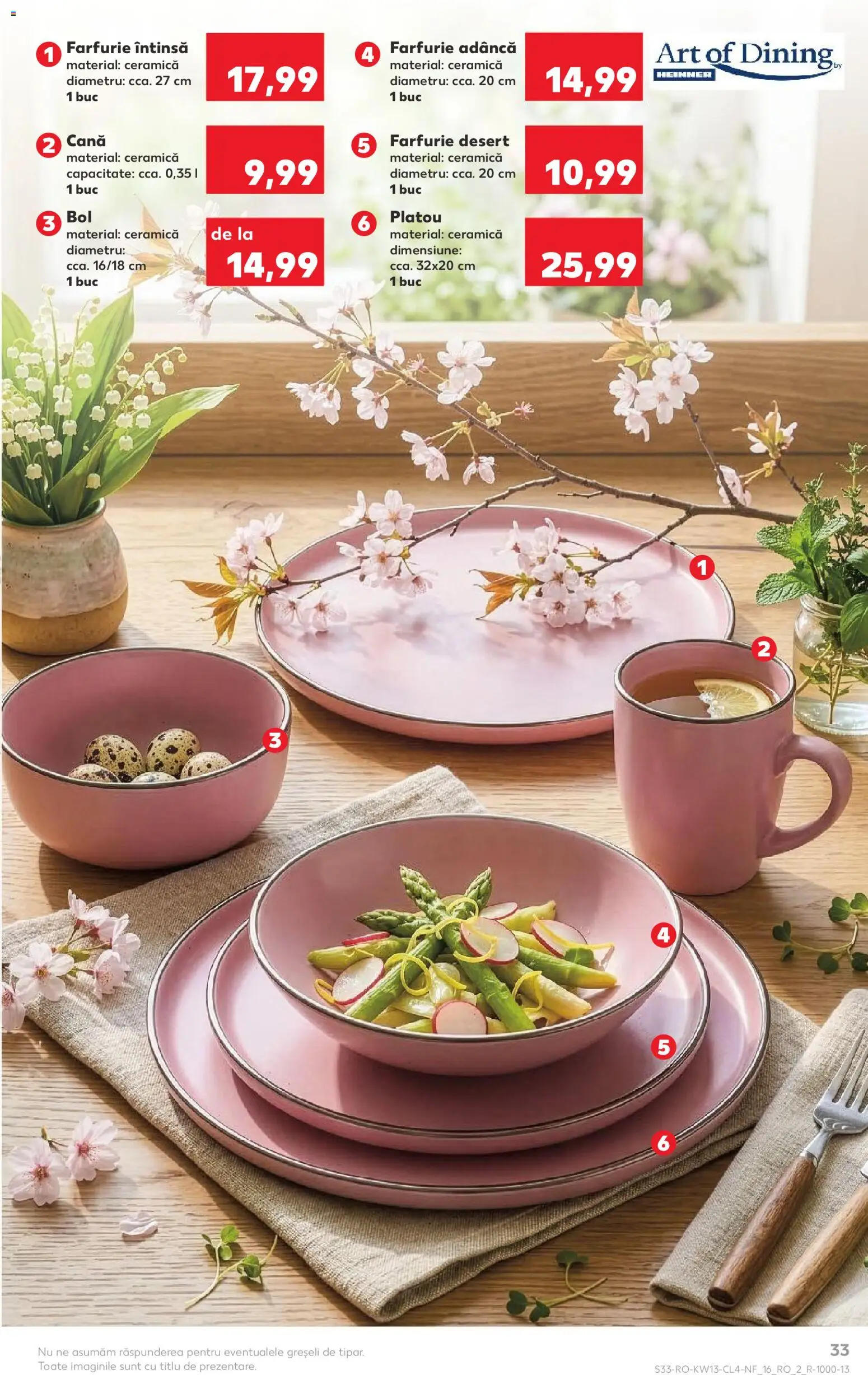Catalog Kaufland 25 - 30 Martie 2026 | Pagina 33 | Produse: Bol, Farfurie