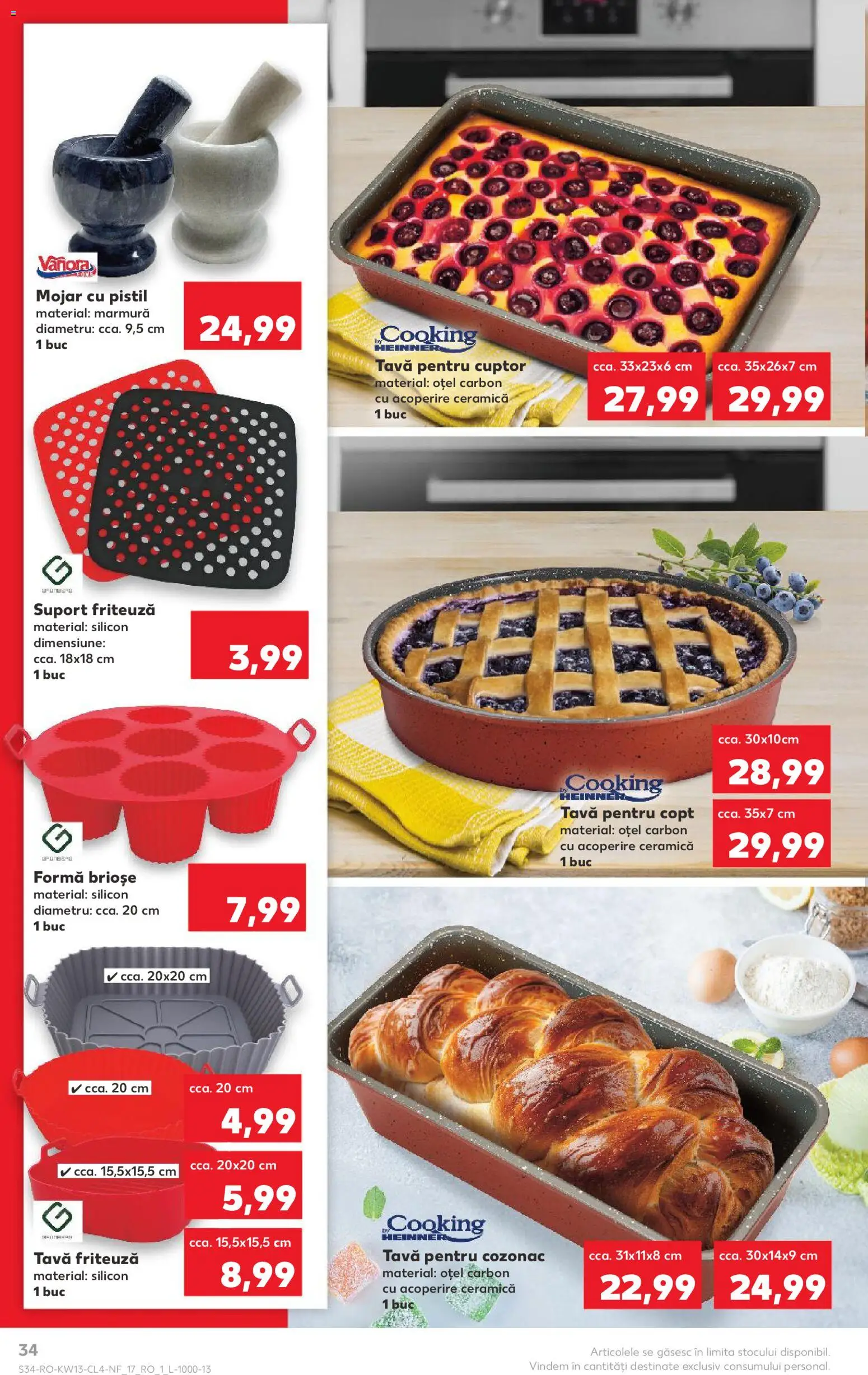 Catalog Kaufland 25 - 30 Martie 2026 | Pagina 34 | Produse: Cuptor, Friteuză