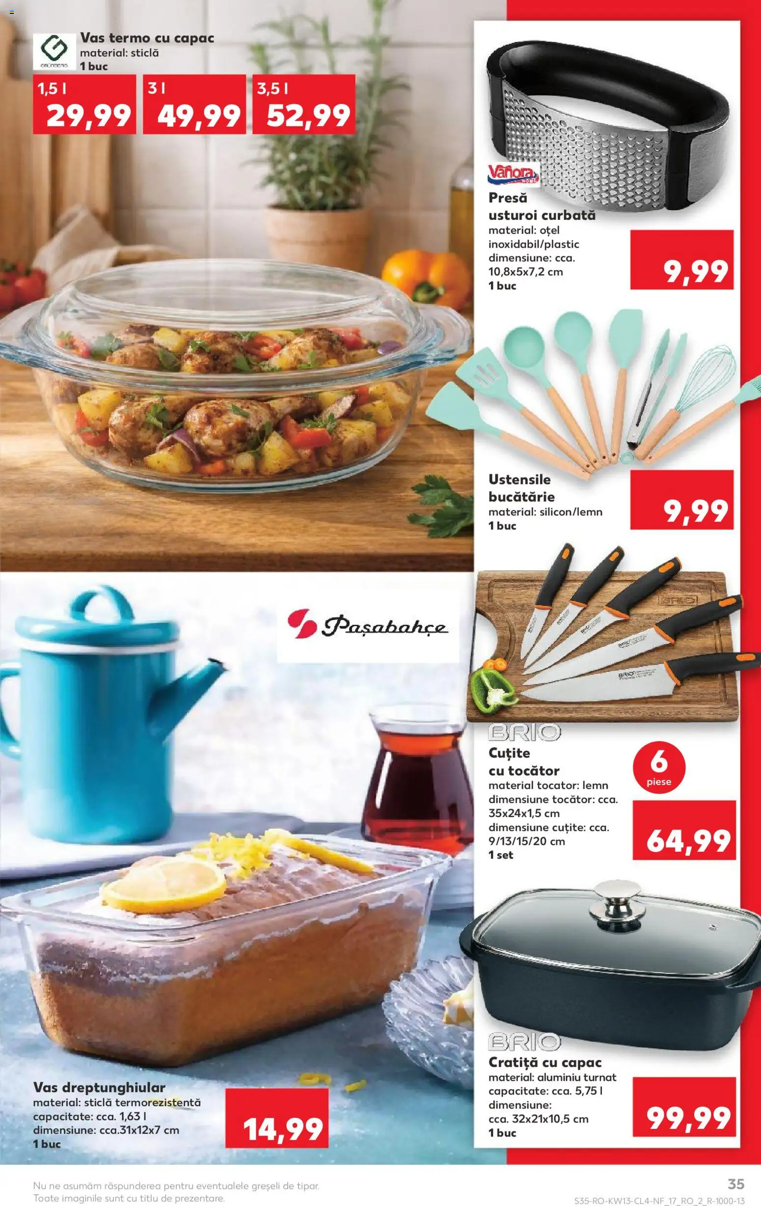 Catalog Kaufland 25 - 30 Martie 2026 | Pagina 35 | Produse: Cratiță, Presă, Bucătărie, Tocător