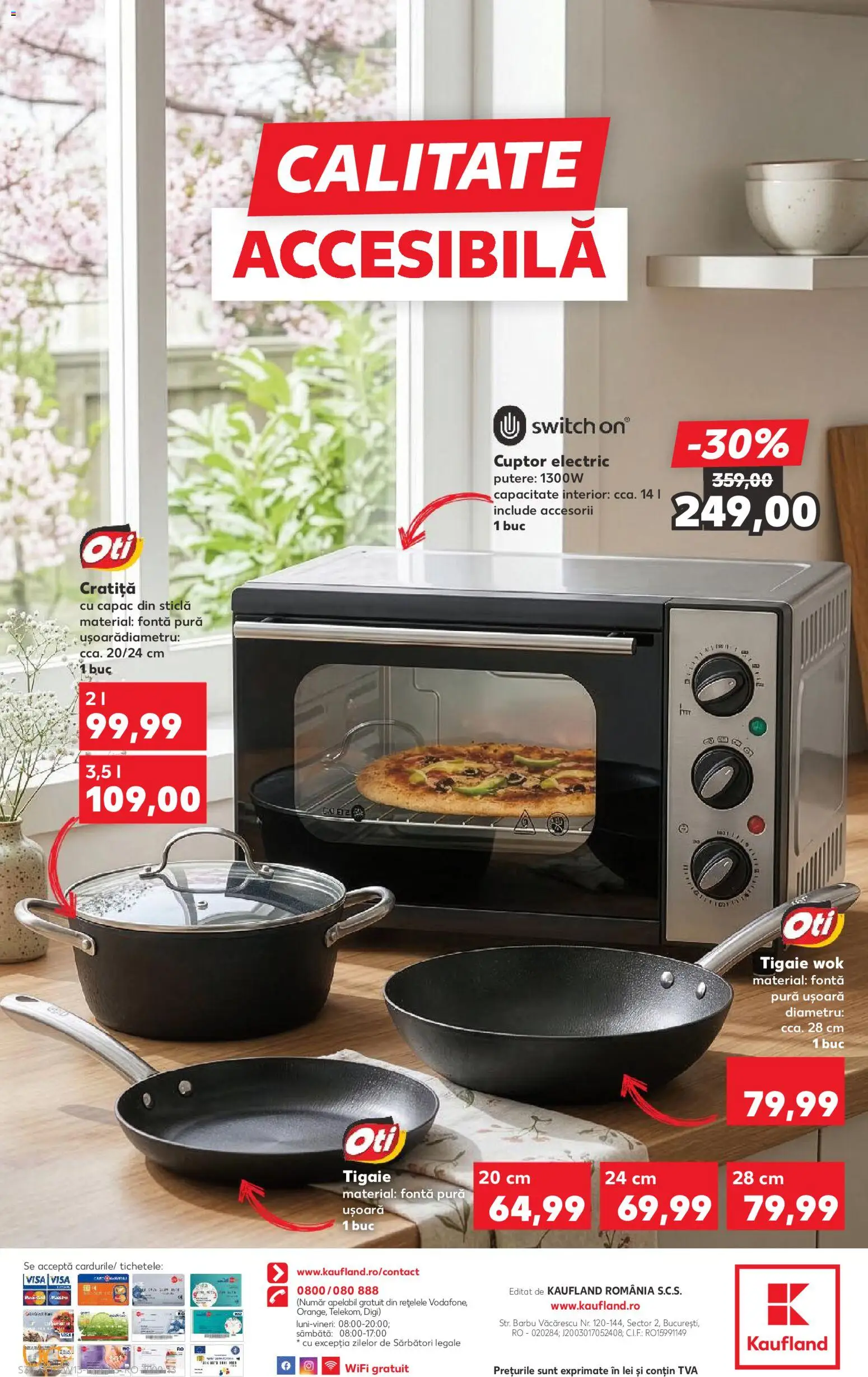 Catalog Kaufland 25 - 30 Martie 2026 | Pagina 38 | Produse: Cuptor, Tigaie, Cratiță