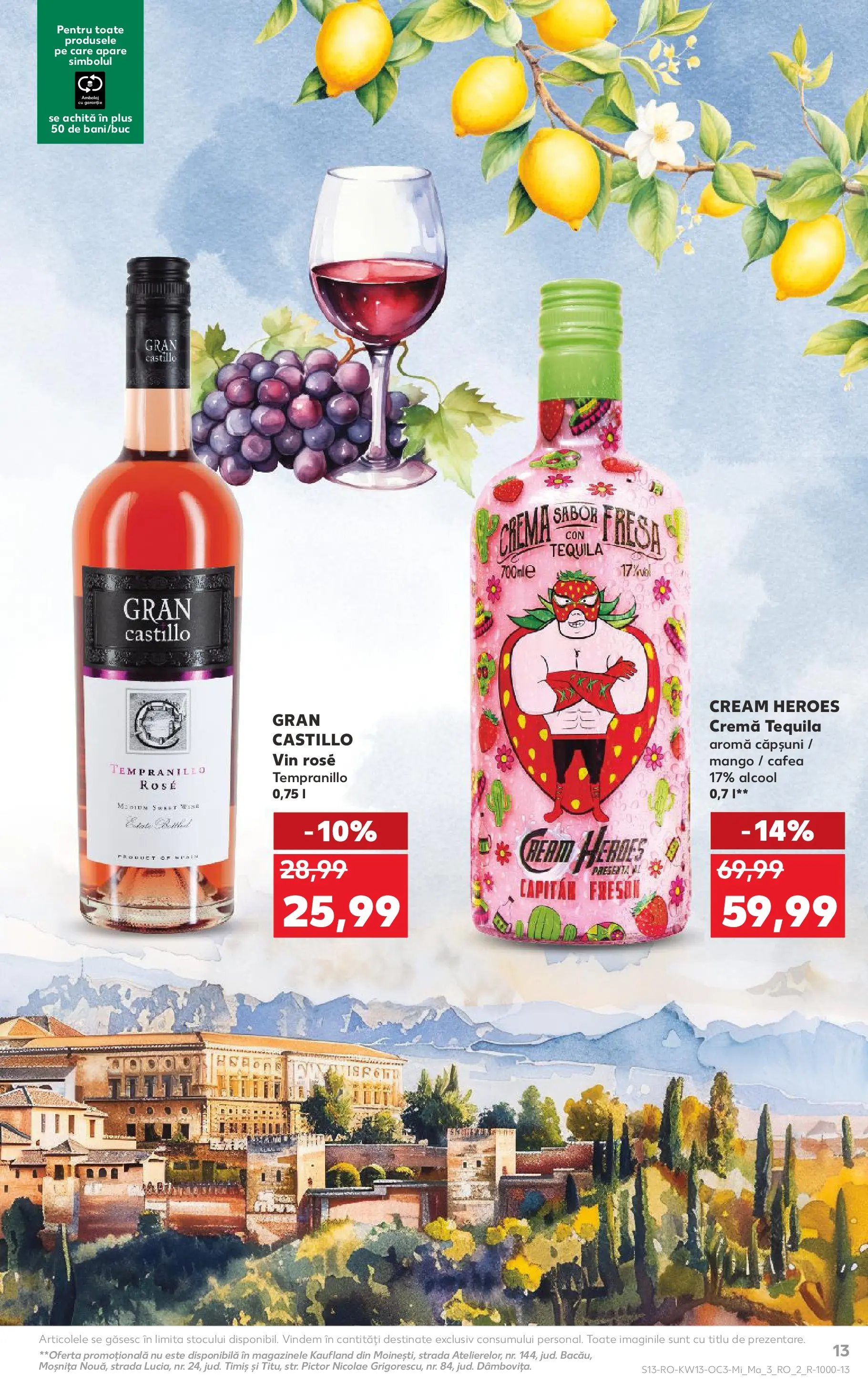 Catalog Kaufland 25 - 30 Martie 2026 | Pagina 13 | Produse: Cremă, Cafea, Vin, Căpșuni